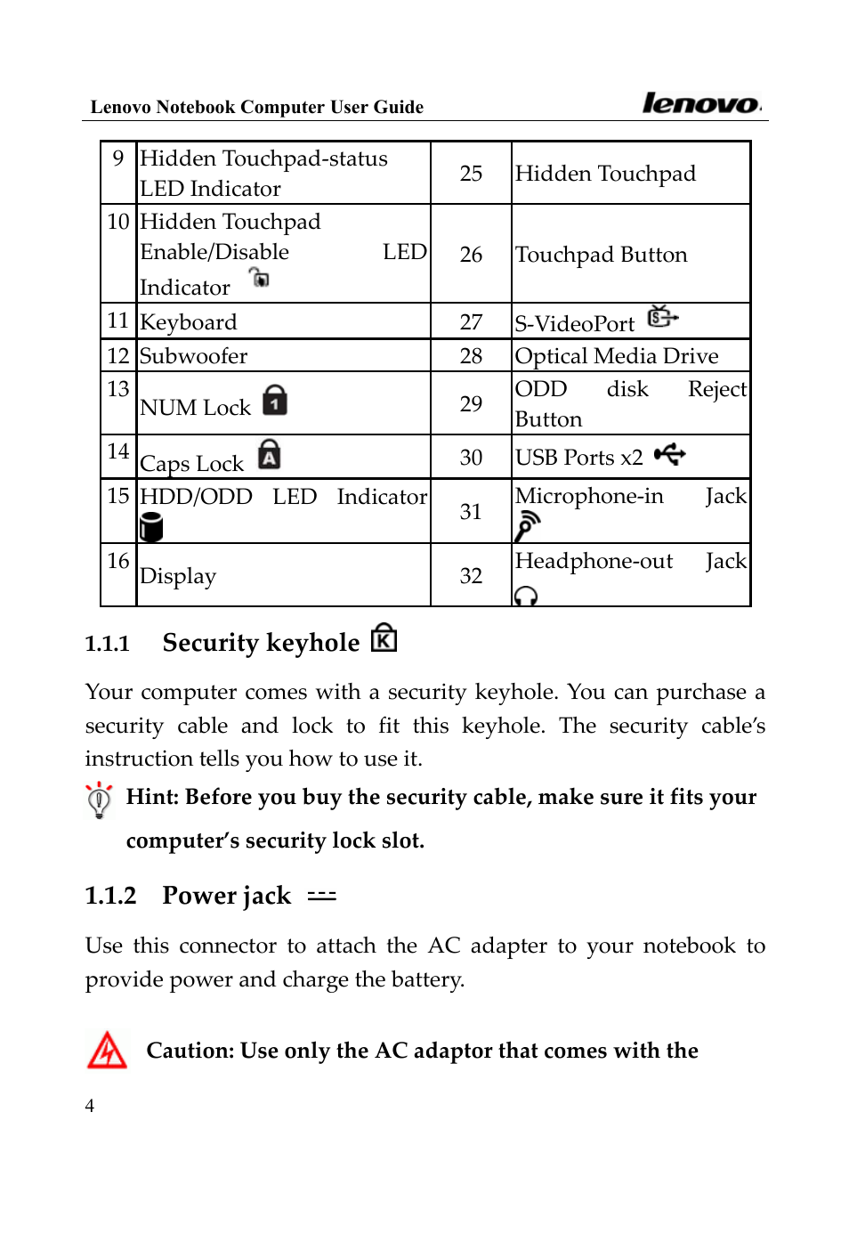 Lenovo 3000 Series User Manual | Page 4 / 66