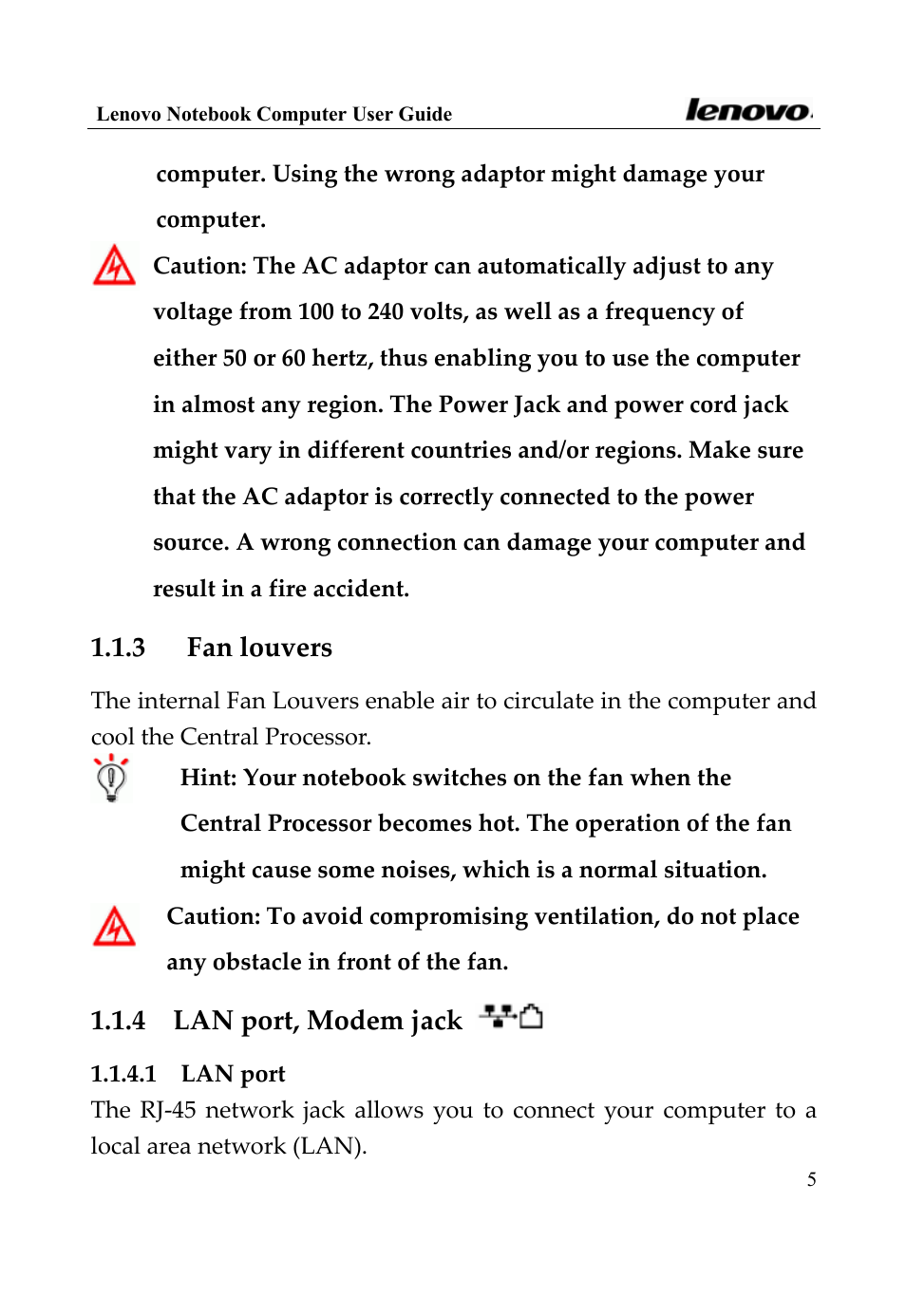 Lenovo 3000 Series User Manual | Page 5 / 66