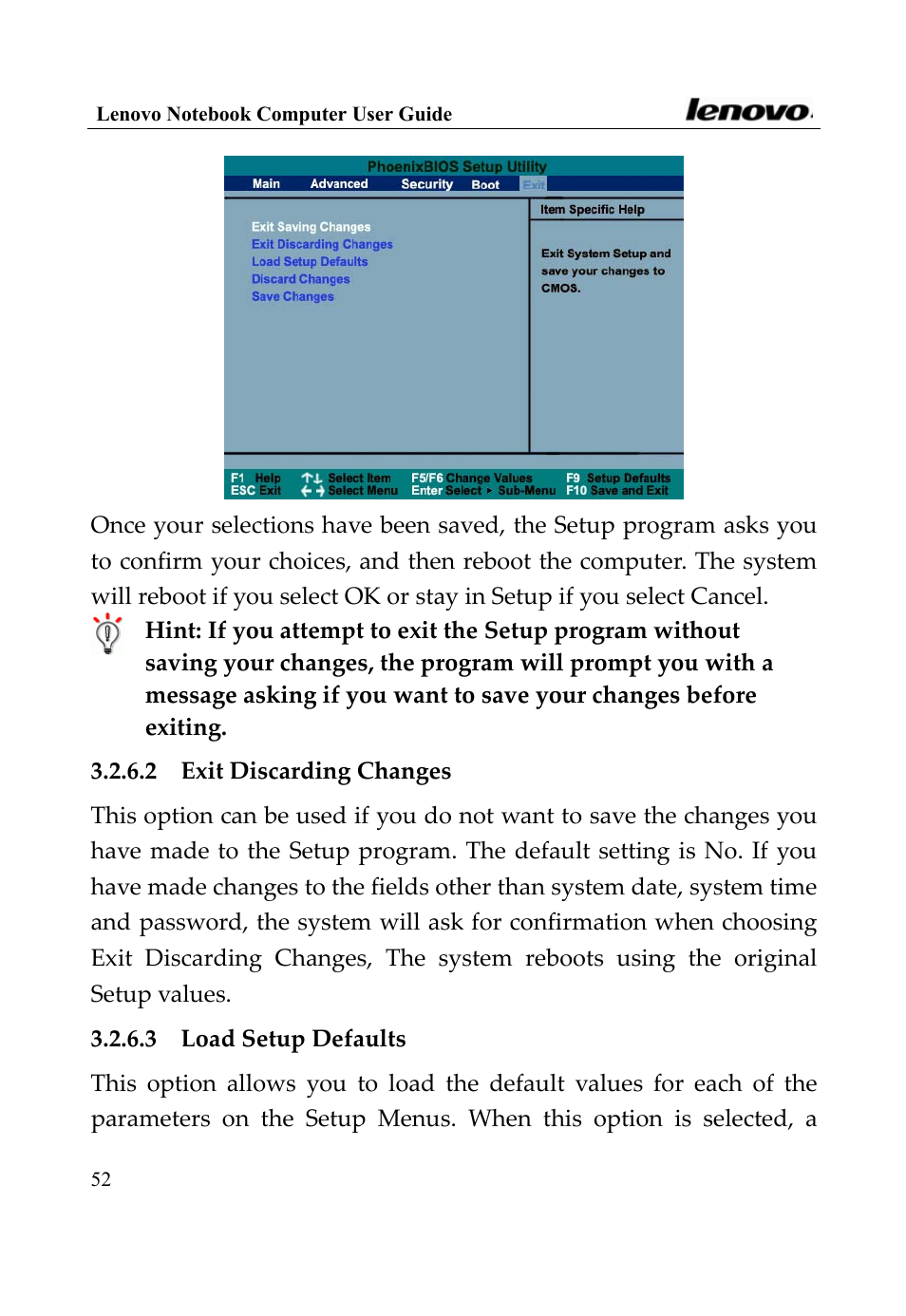 Lenovo 3000 Series User Manual | Page 52 / 66