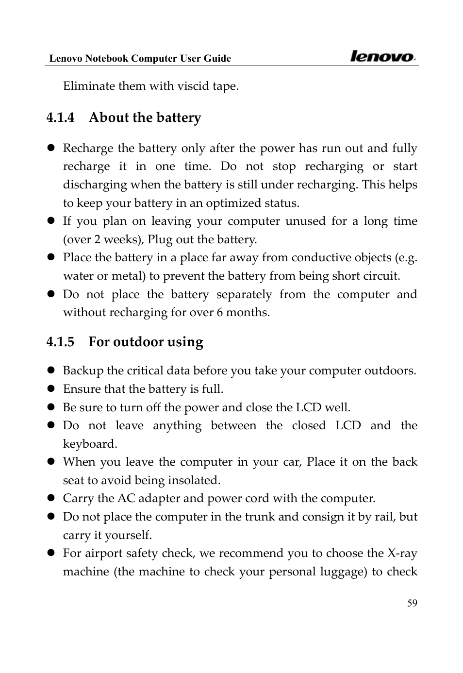 Lenovo 3000 Series User Manual | Page 59 / 66