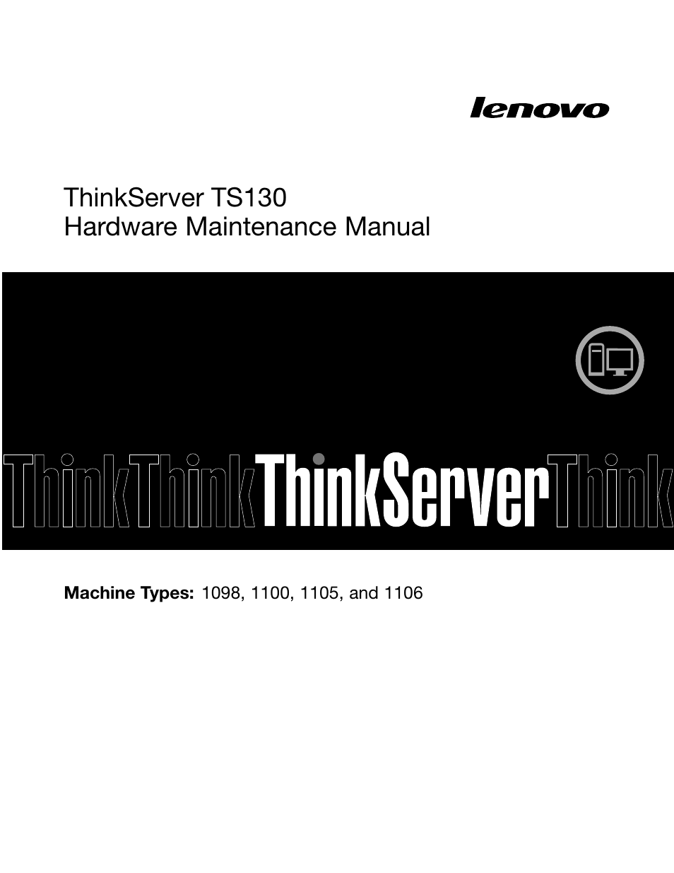 Lenovo TS130 User Manual | 122 pages