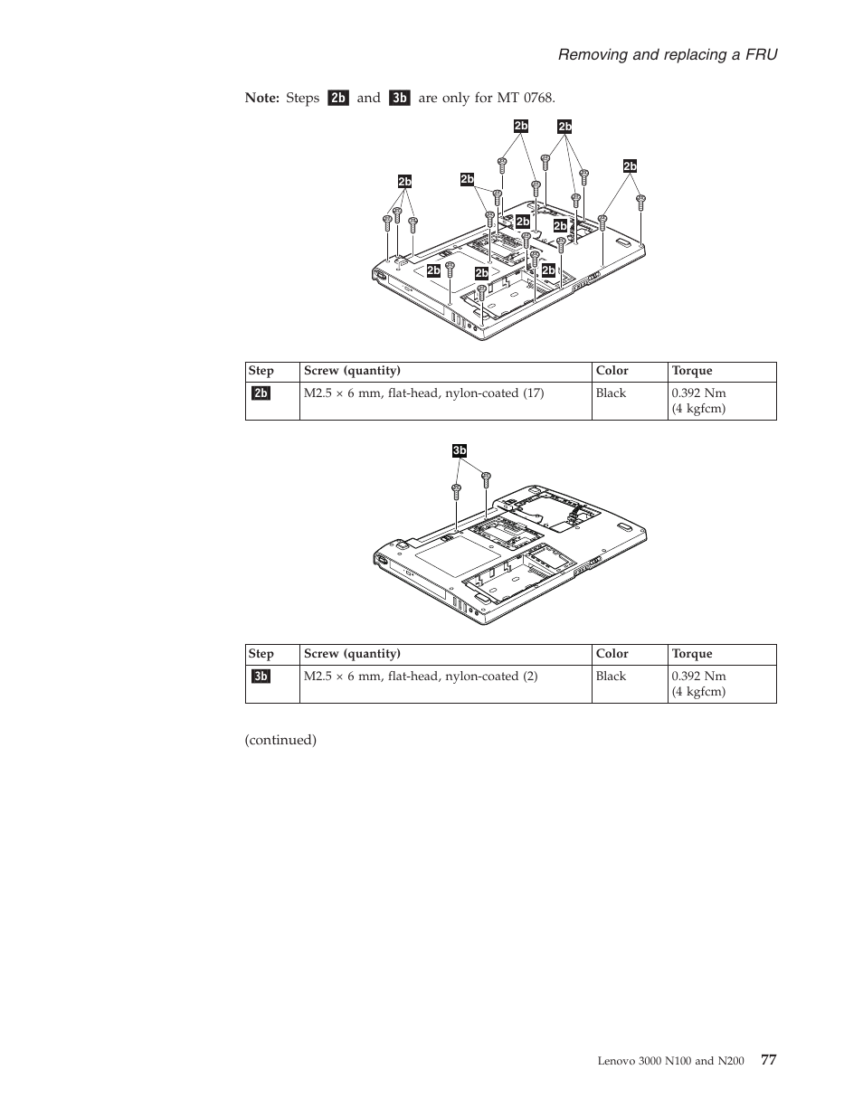 Lenovo 3000 N200 User Manual | Page 83 / 165