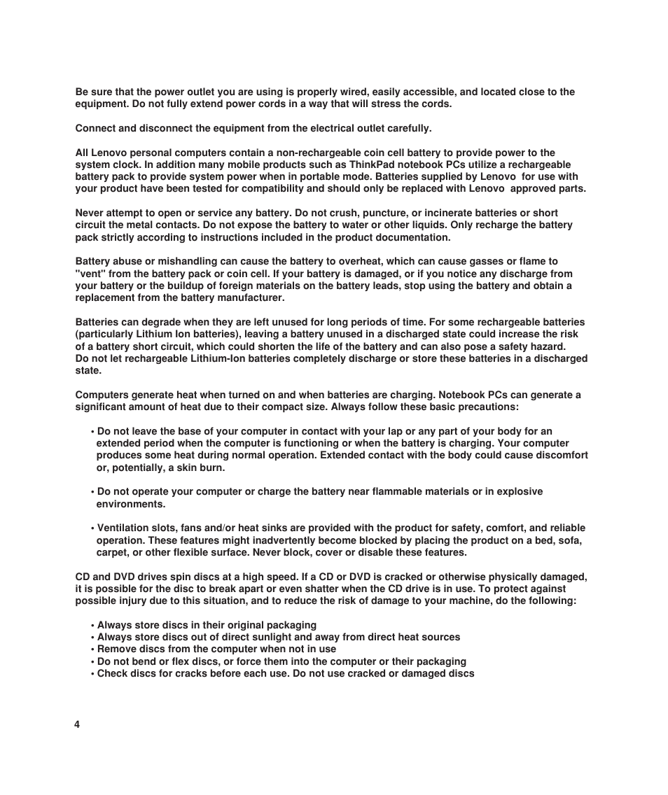 Lenovo ThinkVision L190 User Manual | Page 6 / 32