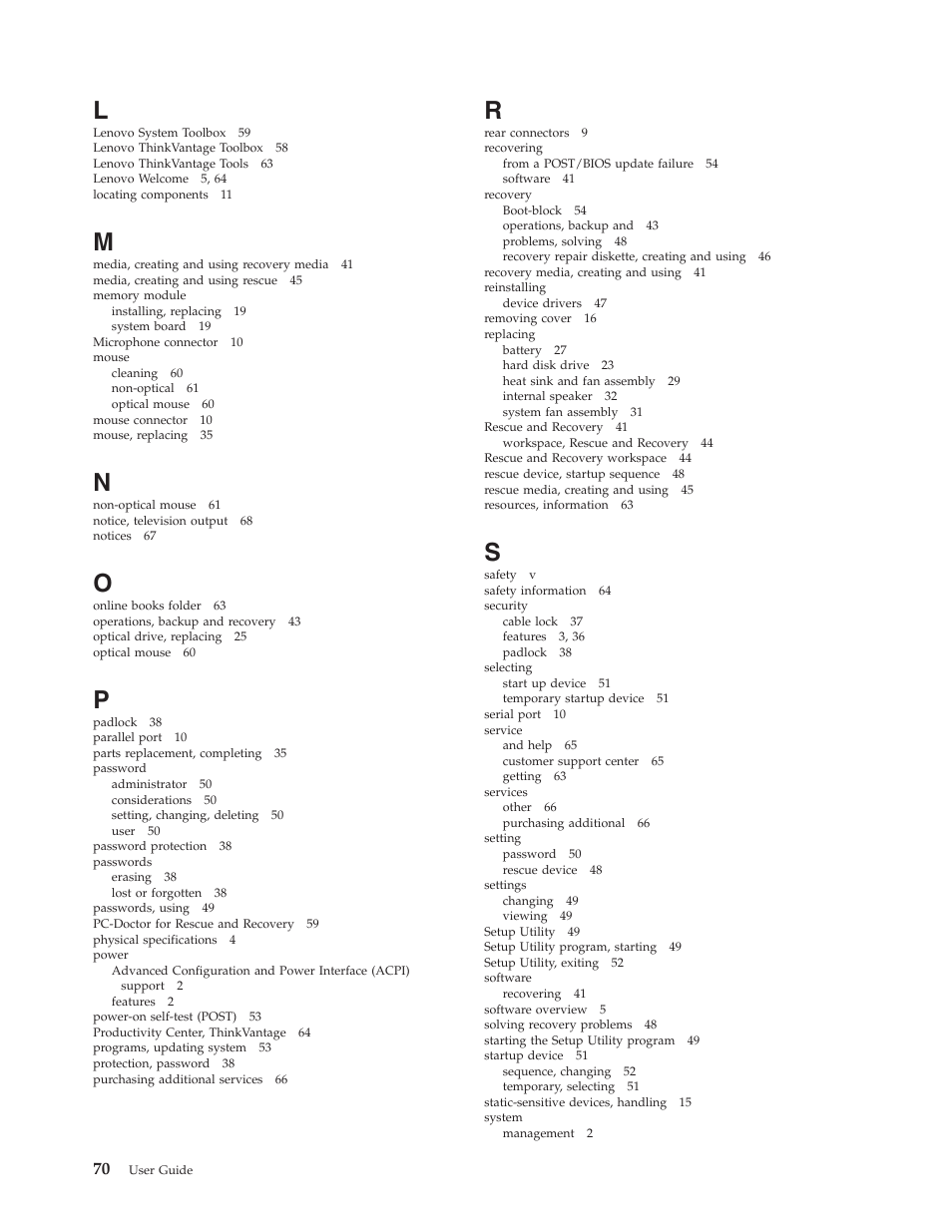 Lenovo 3658 User Manual | Page 78 / 82