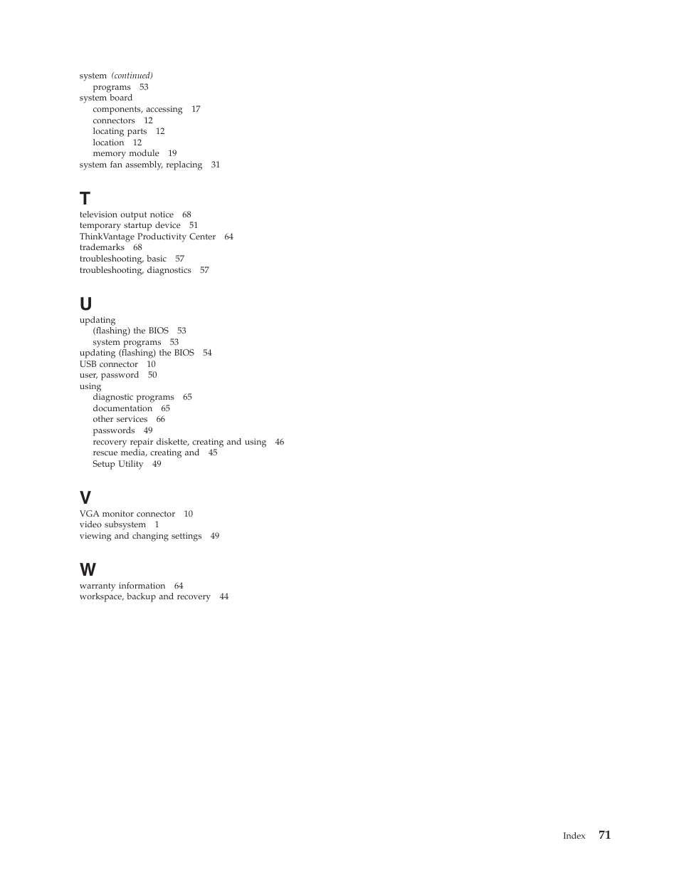 Lenovo 3658 User Manual | Page 79 / 82
