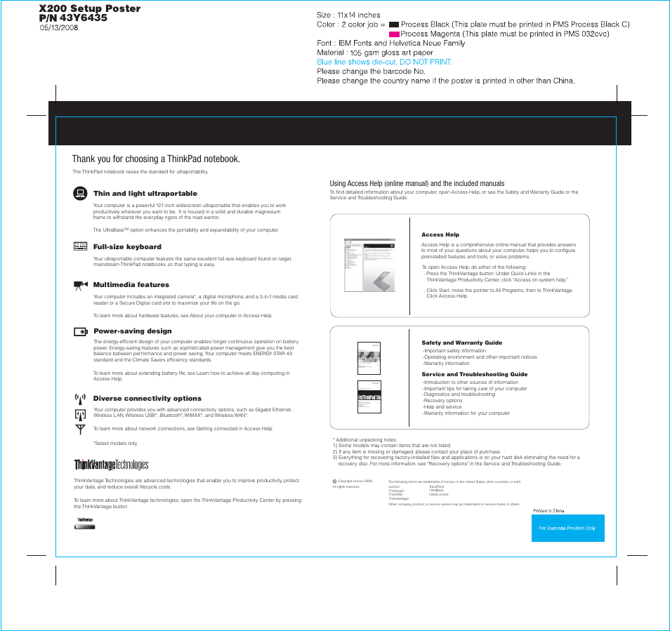 Lenovo 43Y6435 User Manual | Page 2 / 2