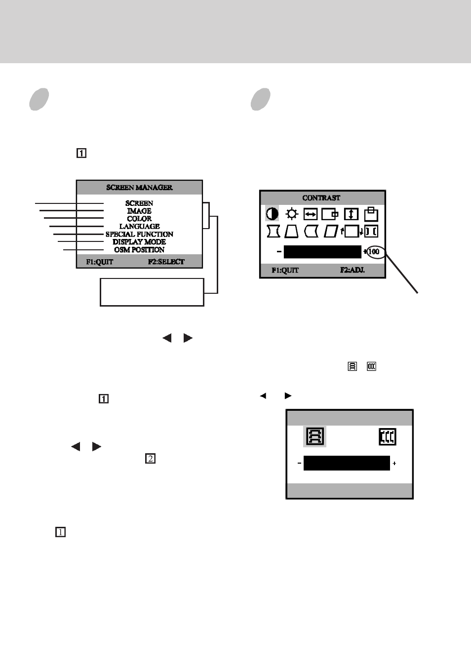 Using the on-screen menu, Osm introduction | Lenovo C92 User Manual | Page 4 / 8