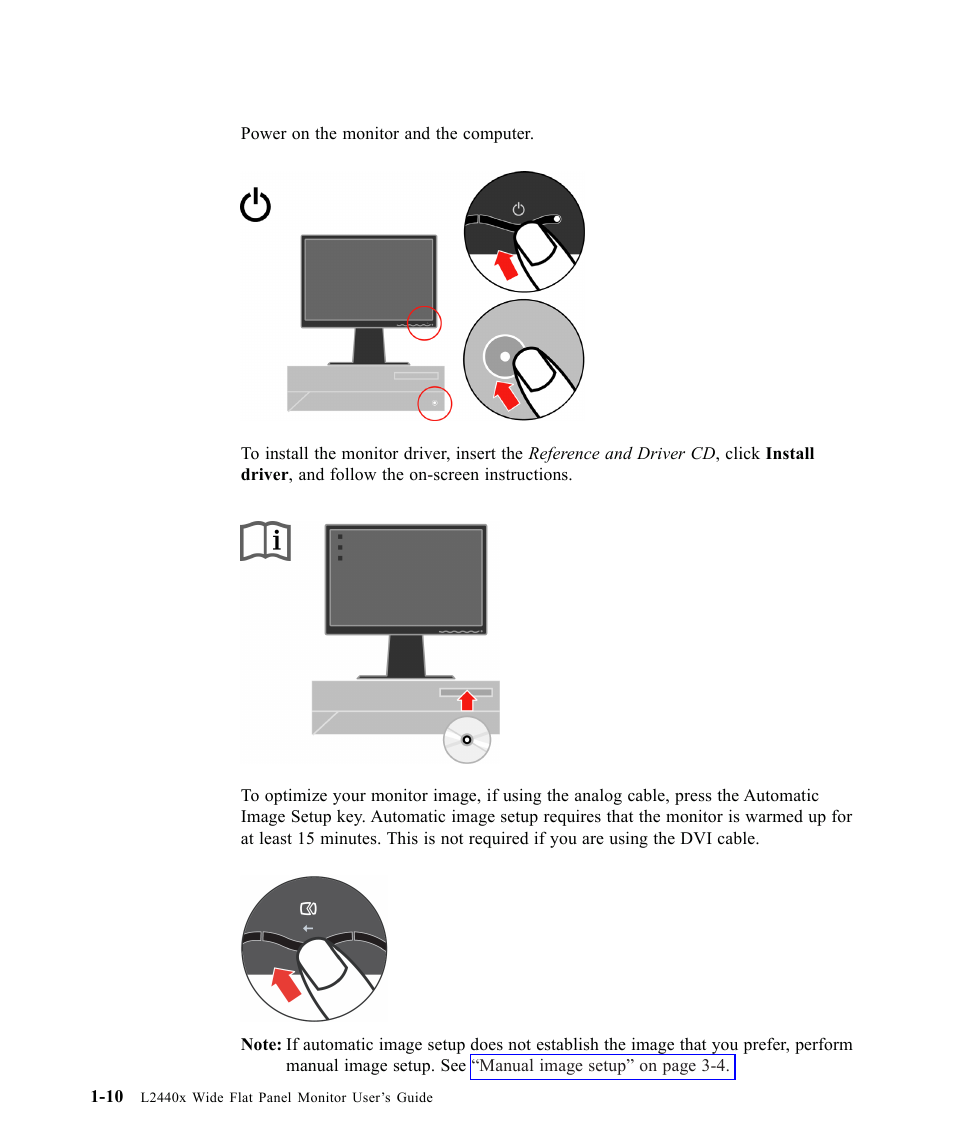 Lenovo L2440X User Manual | Page 14 / 40
