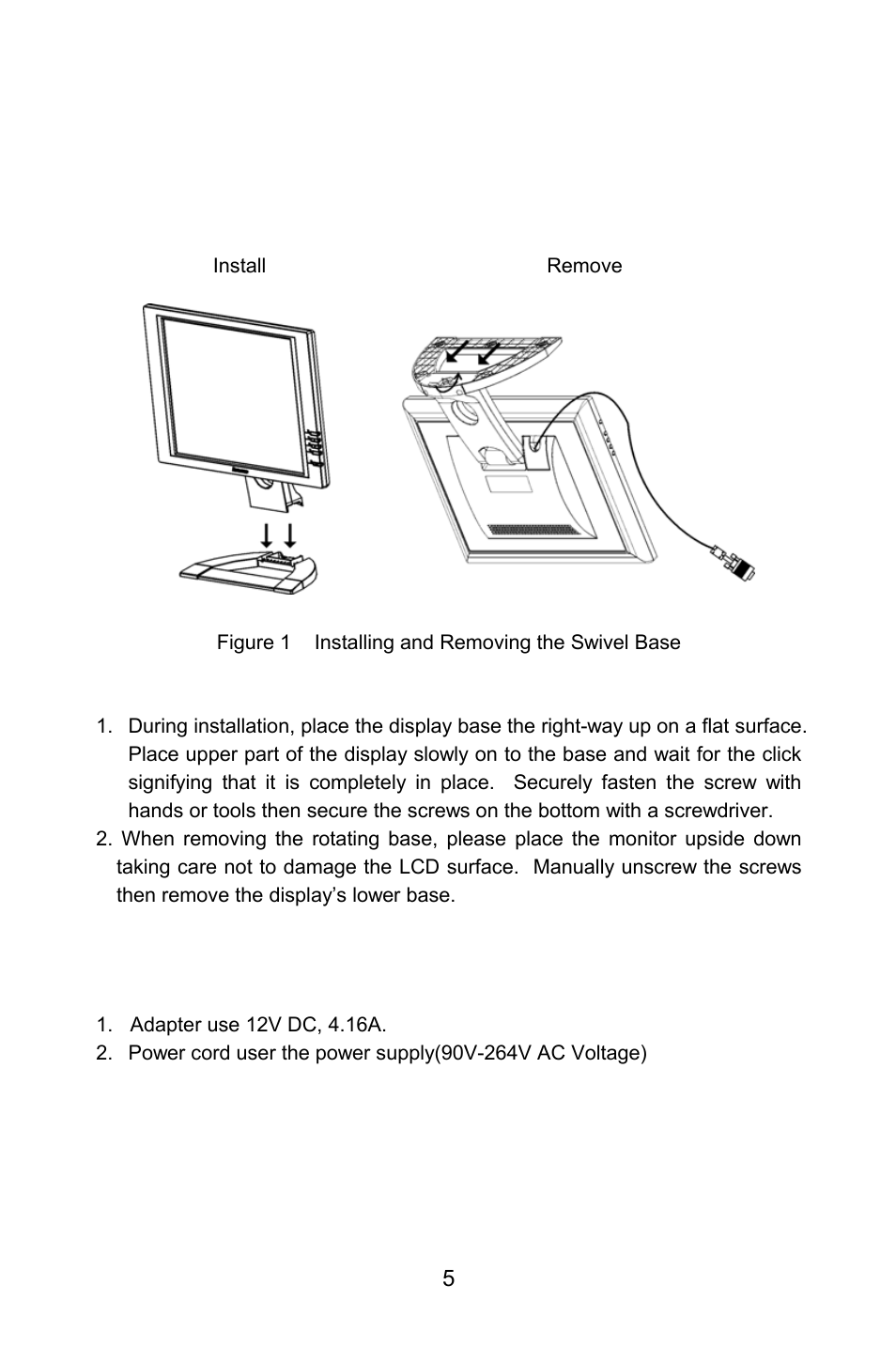 Installation instructions | Lenovo LXH-GJ17L3 User Manual | Page 5 / 18
