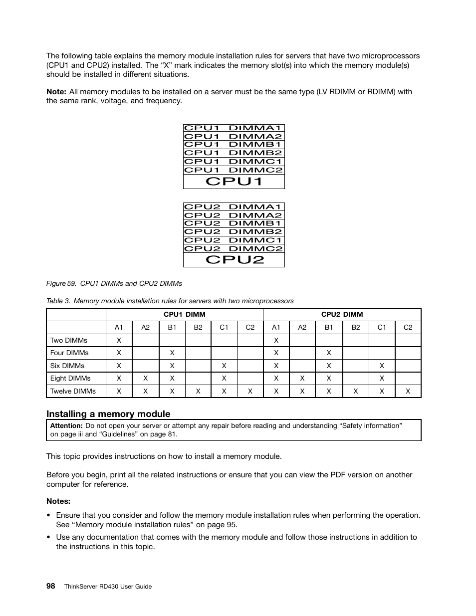 Lenovo RD430 User Manual | Page 110 / 218