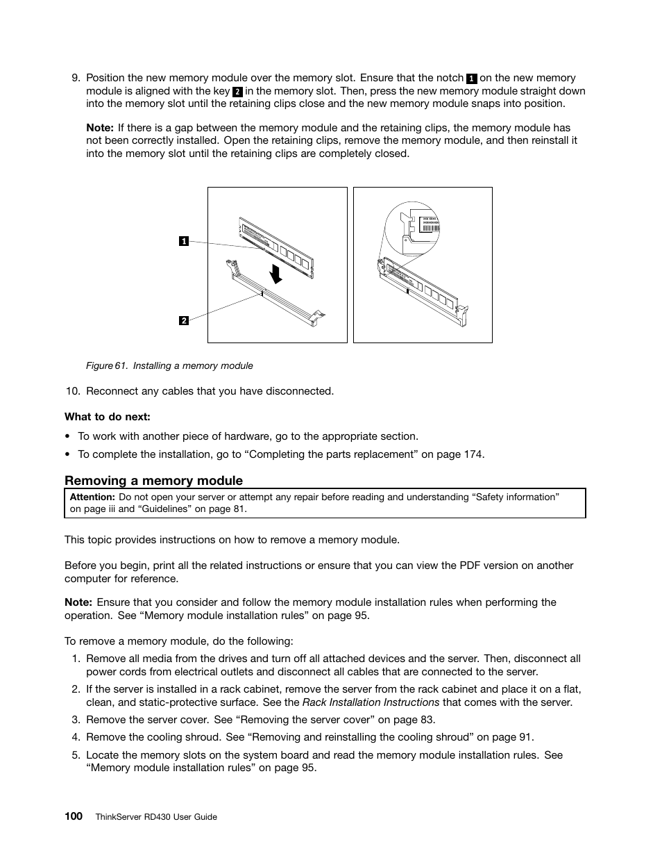 Lenovo RD430 User Manual | Page 112 / 218