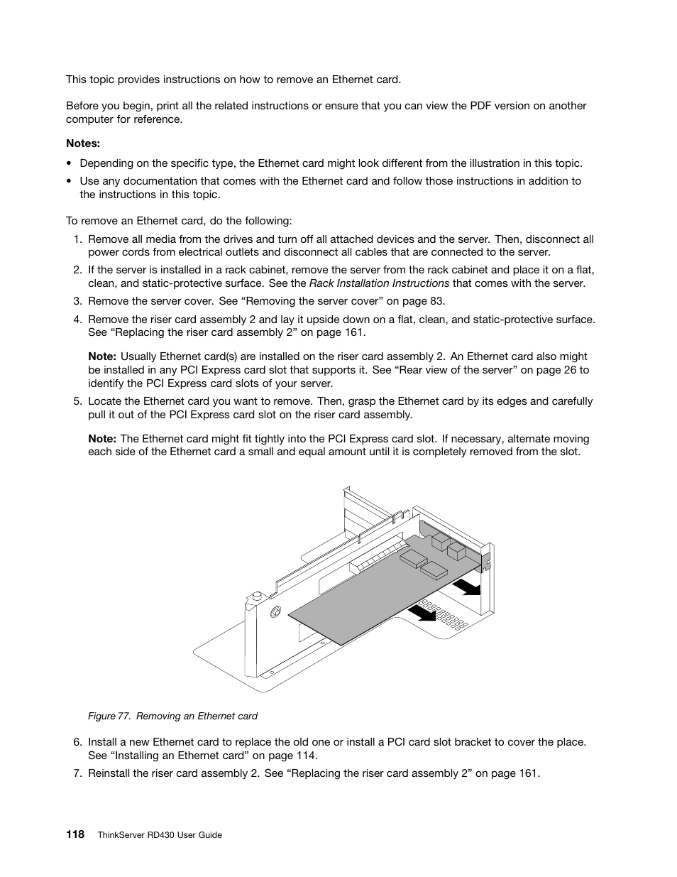 Lenovo RD430 User Manual | Page 130 / 218