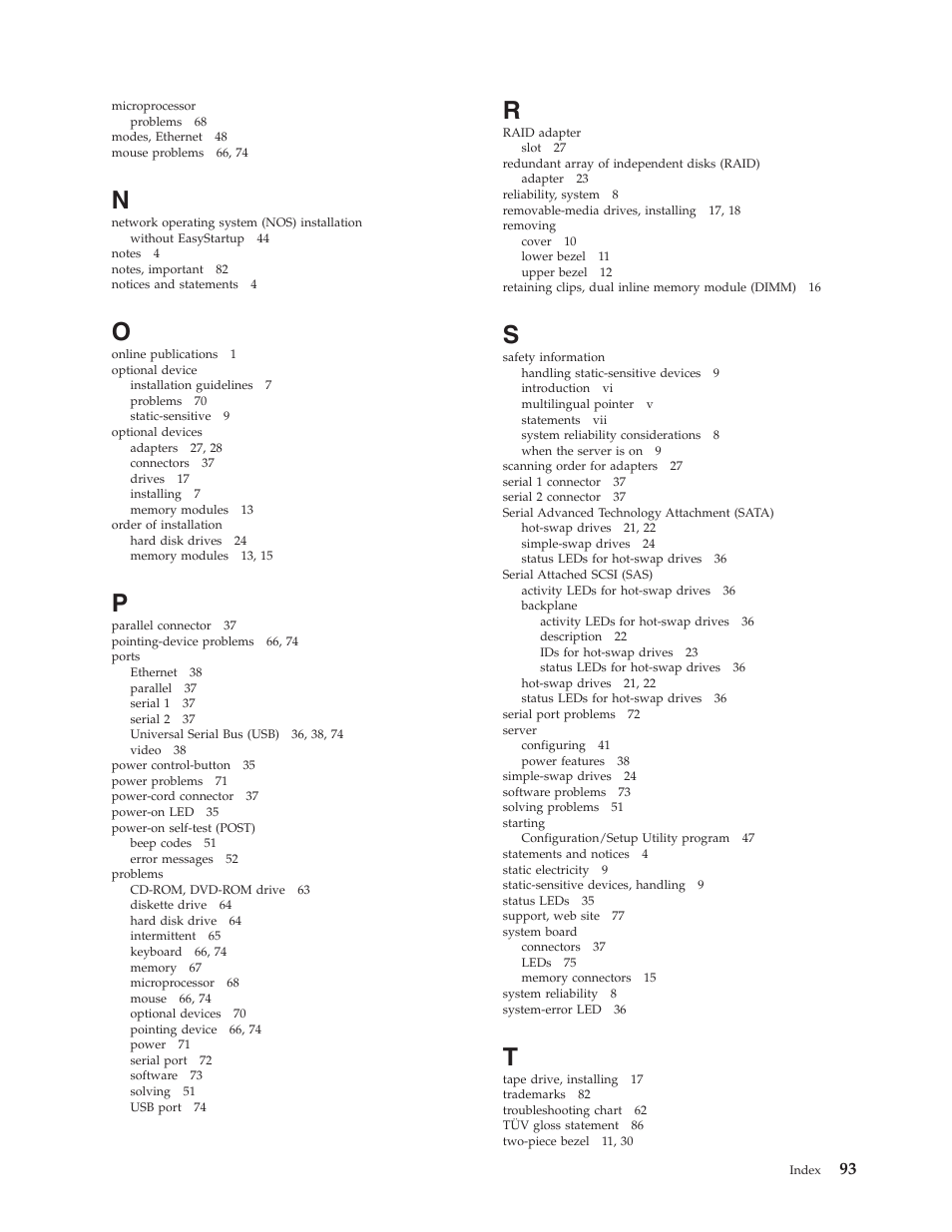 Lenovo THINKSERVER TS100 6434 User Manual | Page 107 / 110