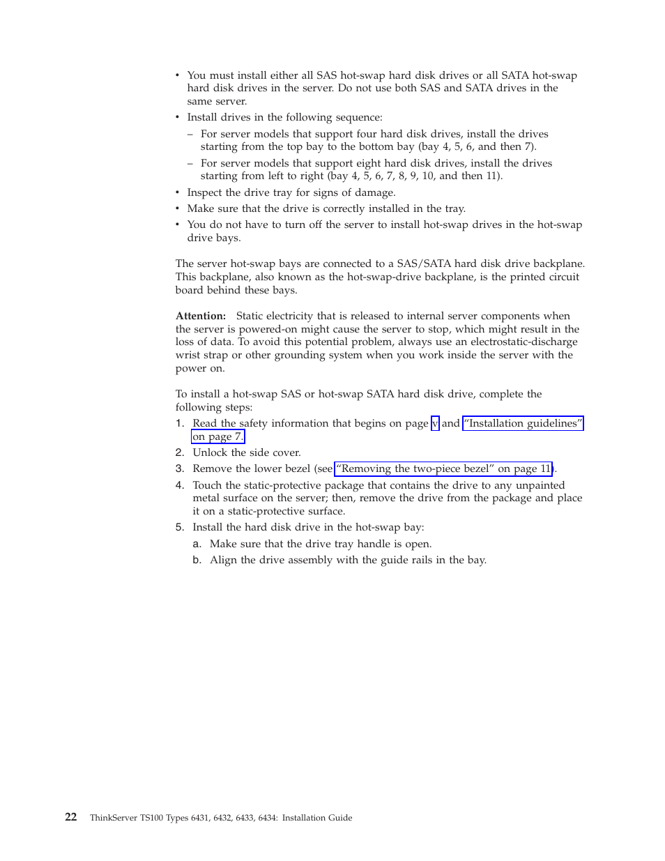 Lenovo THINKSERVER TS100 6434 User Manual | Page 36 / 110