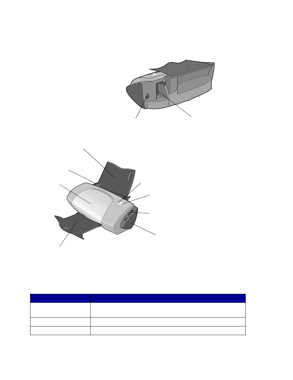 Lenovo6110 digitalprinter, Front cover, Paper exit tray | Lenovo 6110 digitalprinter | Lenovo 5110 User Manual | Page 6 / 74