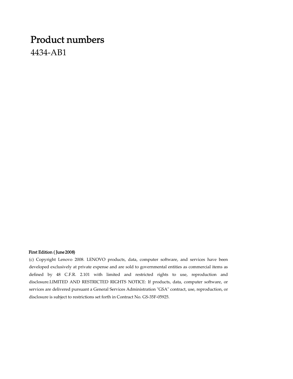 Product numbers | Lenovo L1940 User Manual | Page 2 / 32