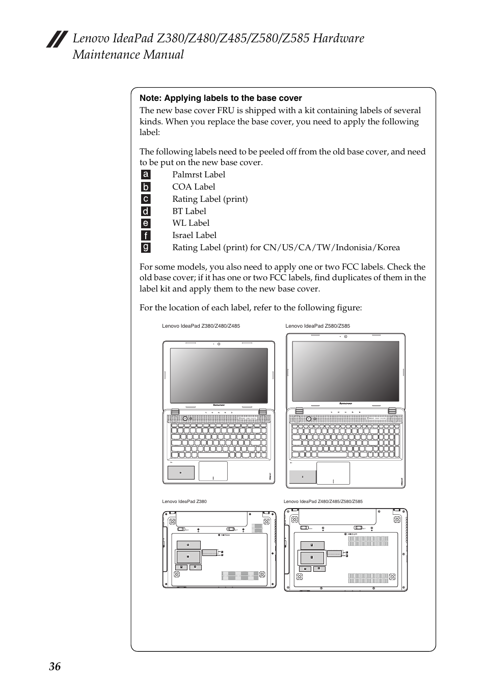 Lenovo Z480 User Manual | Page 40 / 132