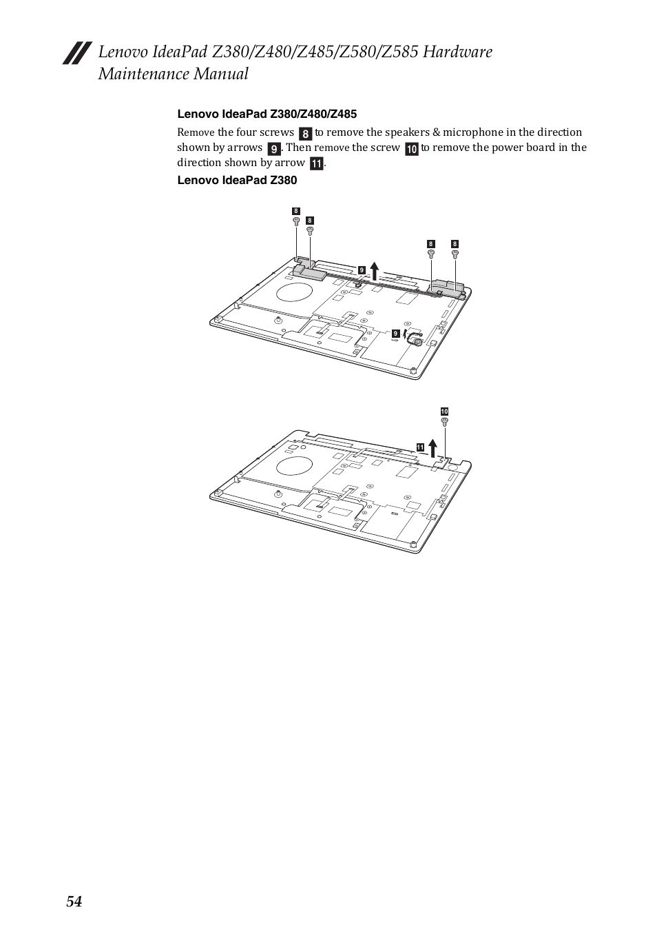 Hi j k | Lenovo Z480 User Manual | Page 58 / 132