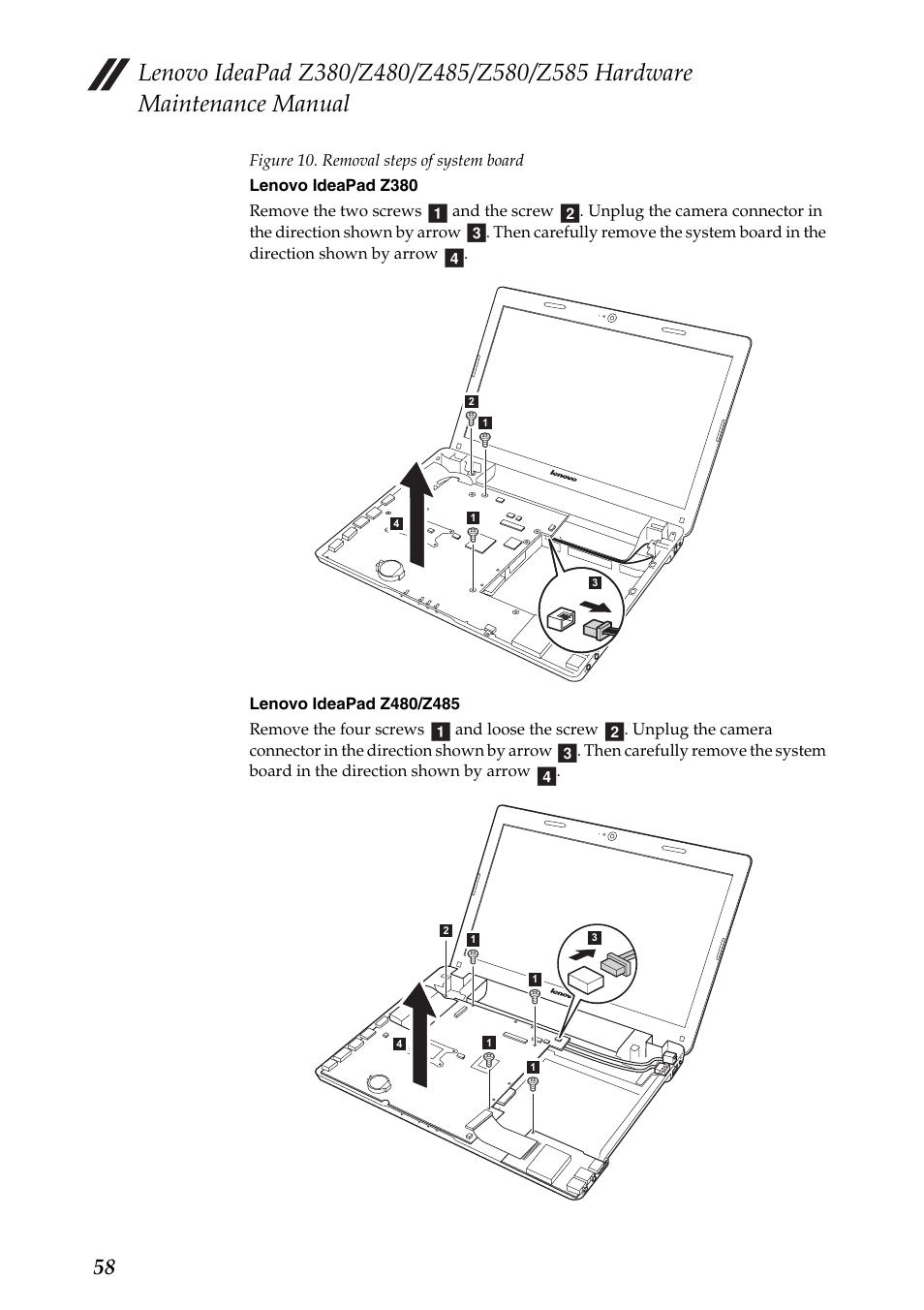 Ab c d | Lenovo Z480 User Manual | Page 62 / 132