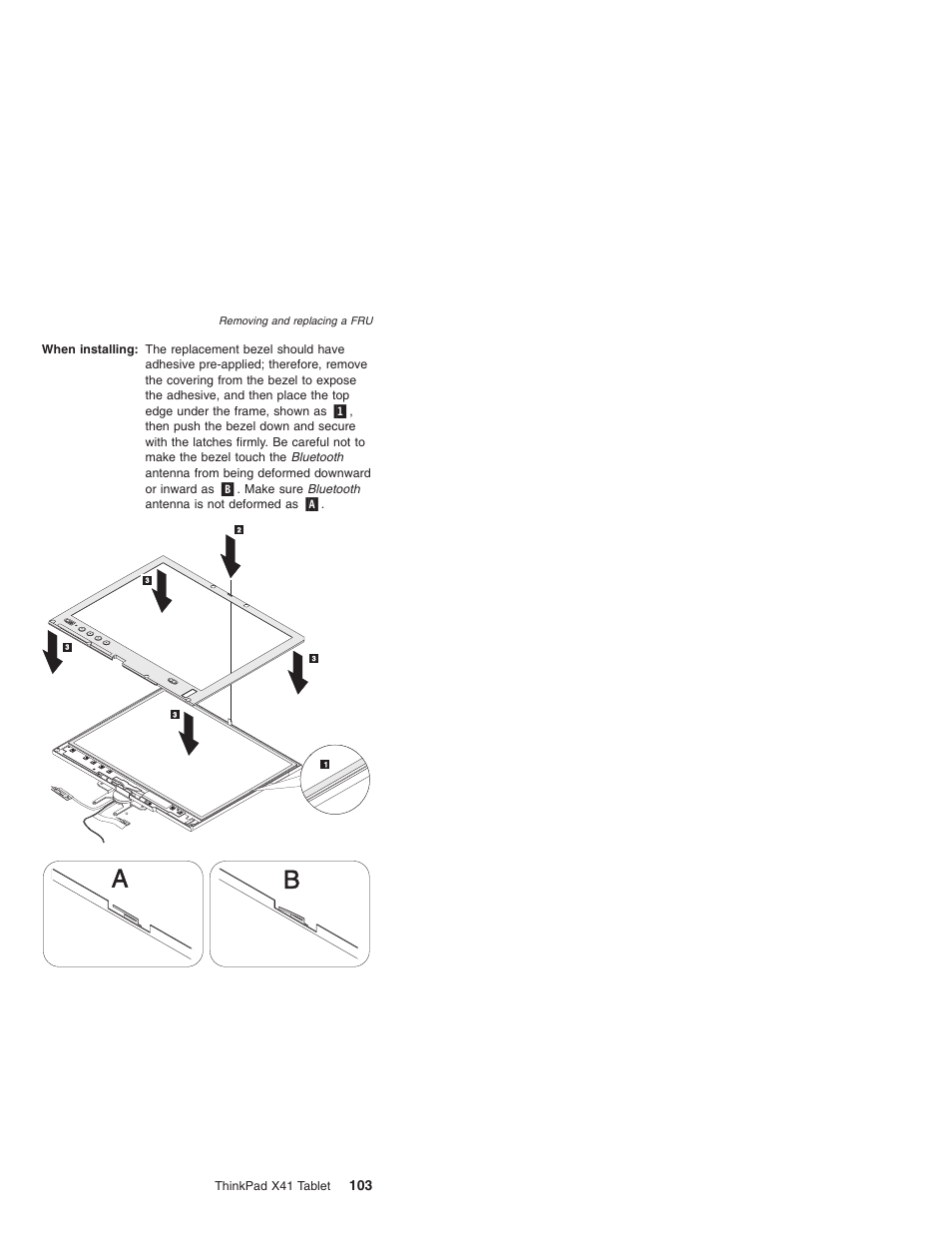 Lenovo ThinkPad X41 Tablet MT 1867 User Manual | Page 107 / 140