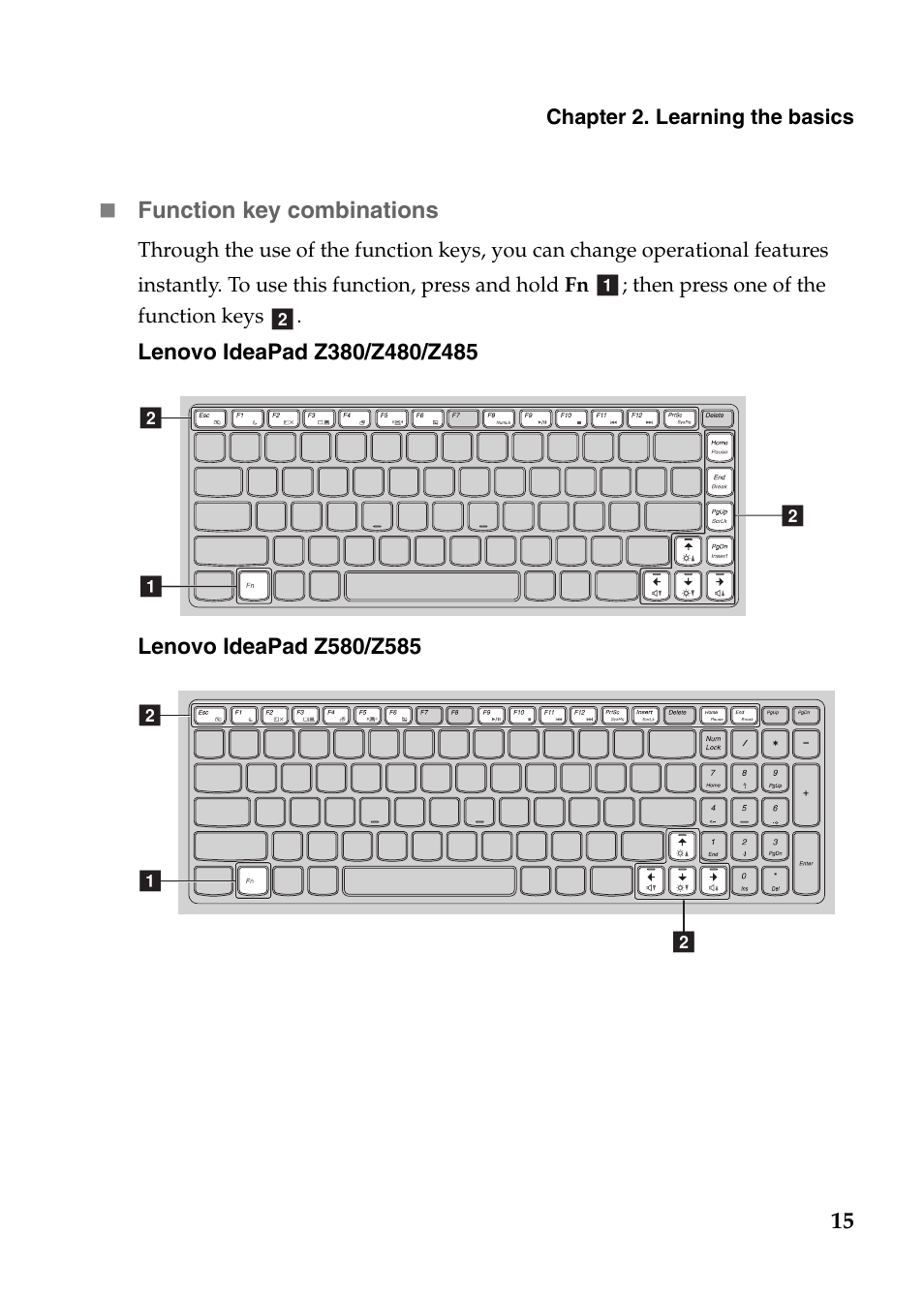 Lenovo Z580 User Manual | Page 19 / 59