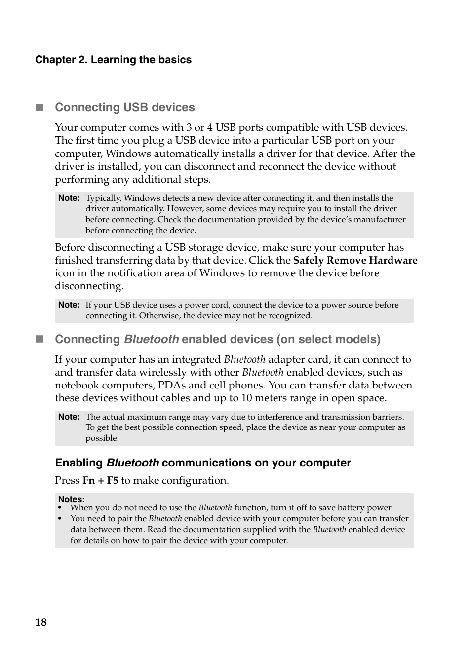 Lenovo Z580 User Manual | Page 22 / 59