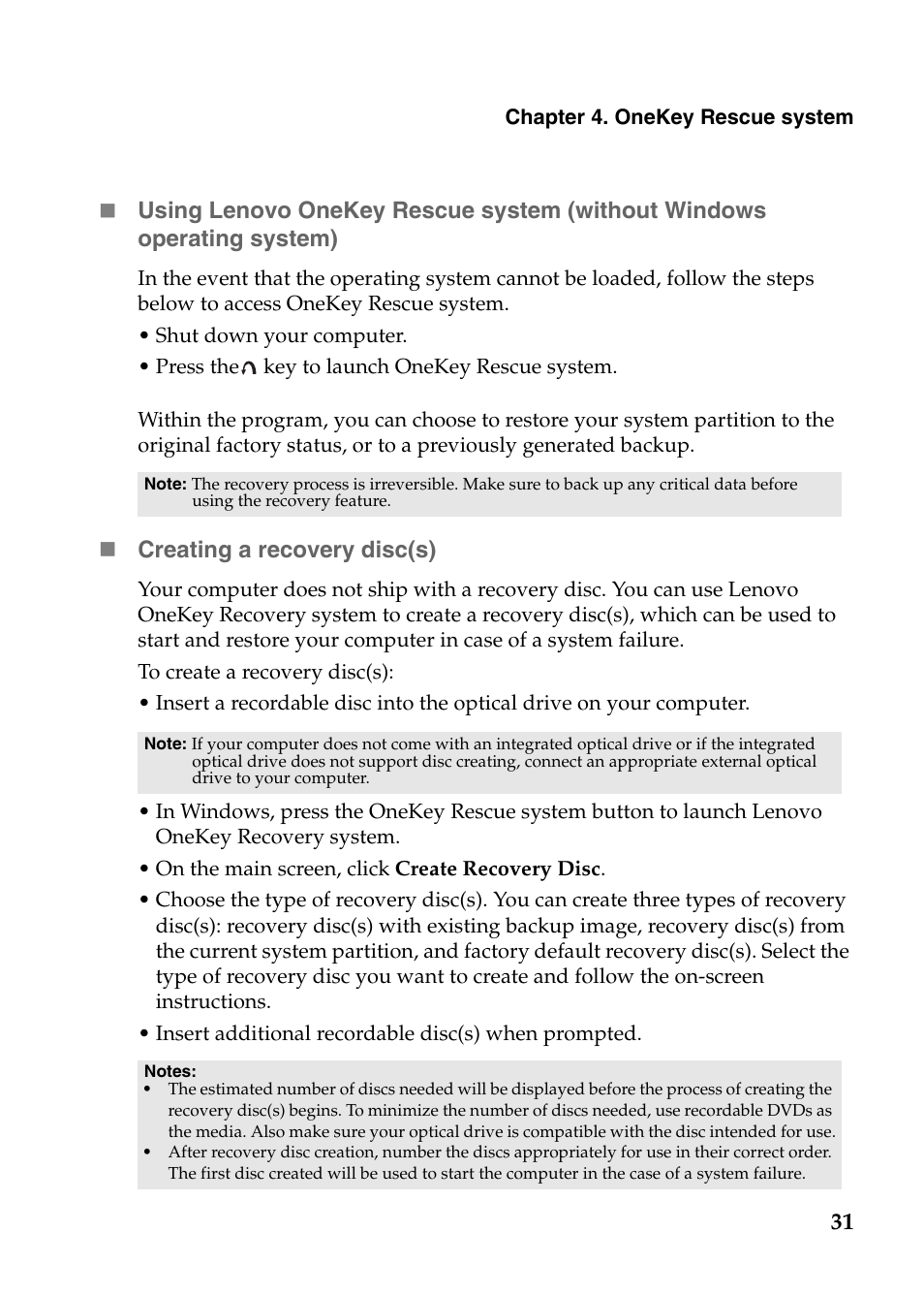 Lenovo Z580 User Manual | Page 35 / 59