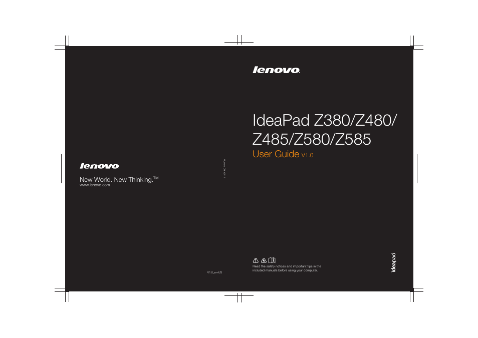 User guide | Lenovo Z580 User Manual | Page 59 / 59