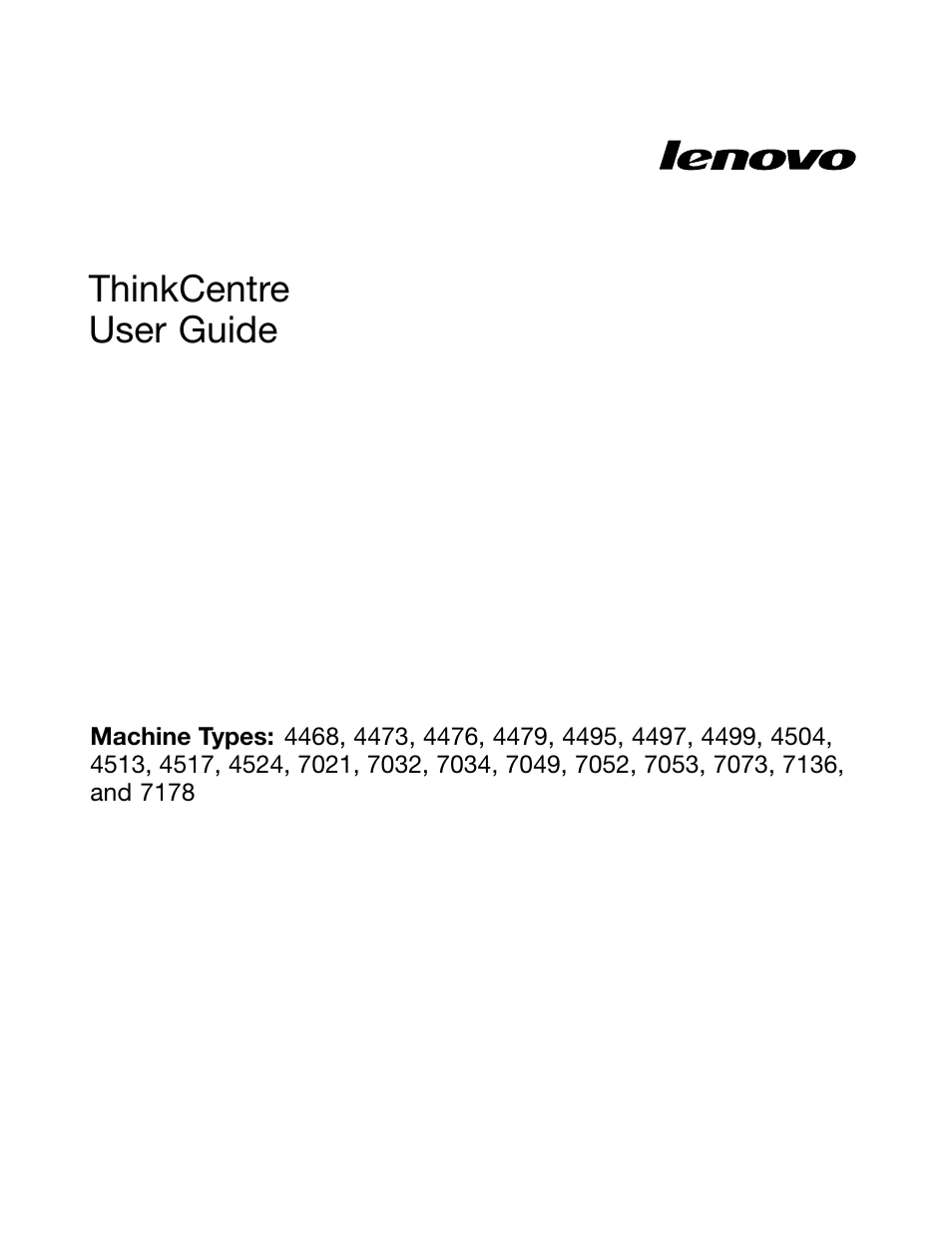 Thinkcentre user guide | Lenovo THINKCENTRE 4473 User Manual | Page 3 / 142
