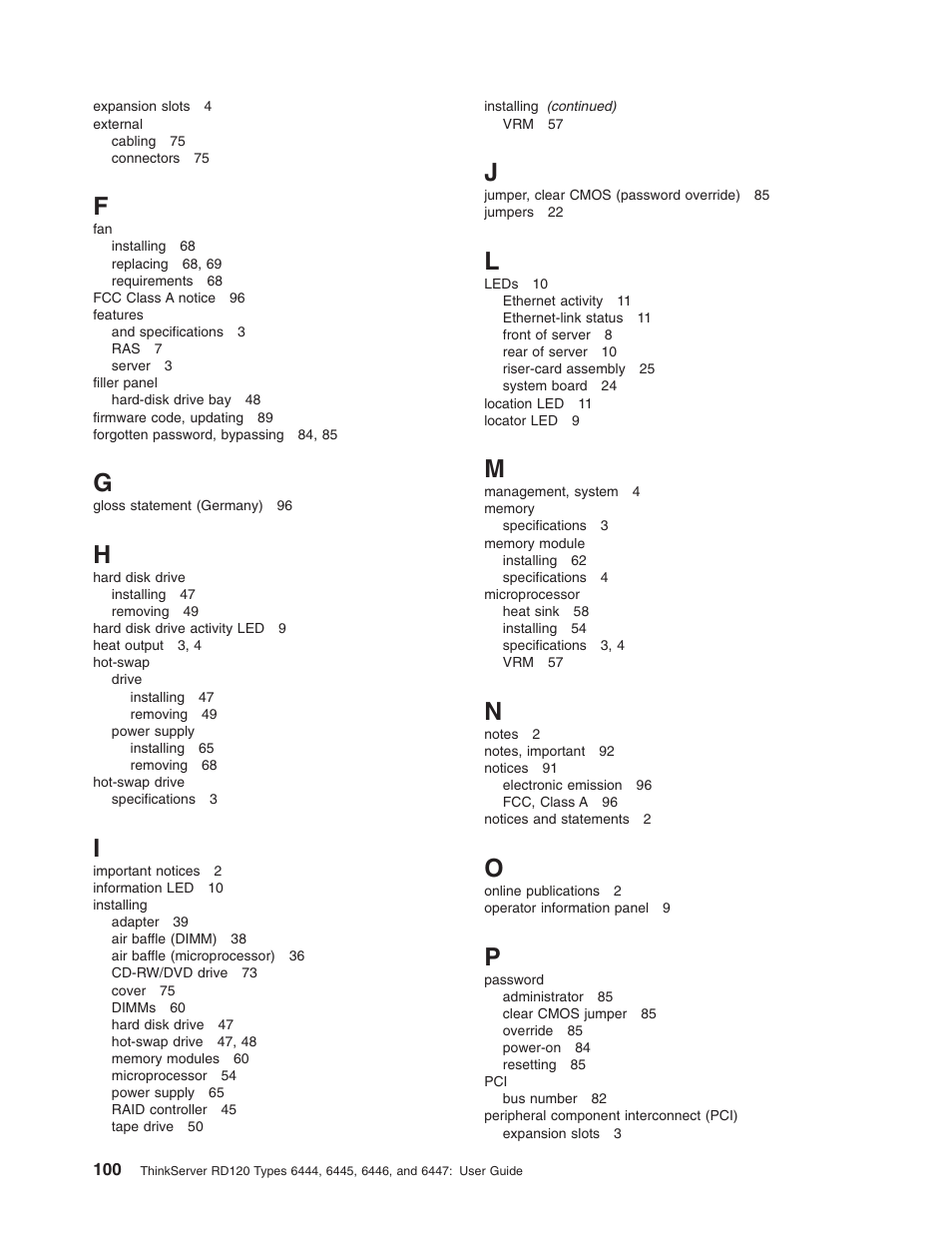 Lenovo RD120 User Manual | Page 114 / 118