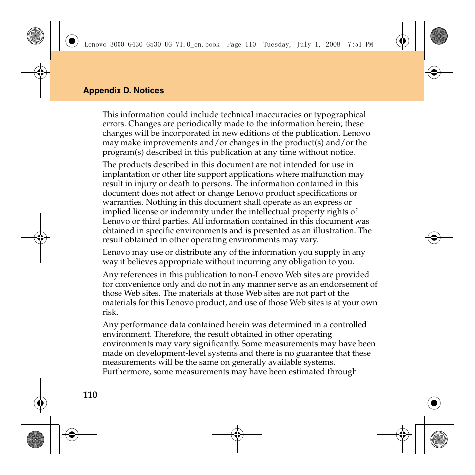 Lenovo 3000 G530 User Manual | Page 118 / 138