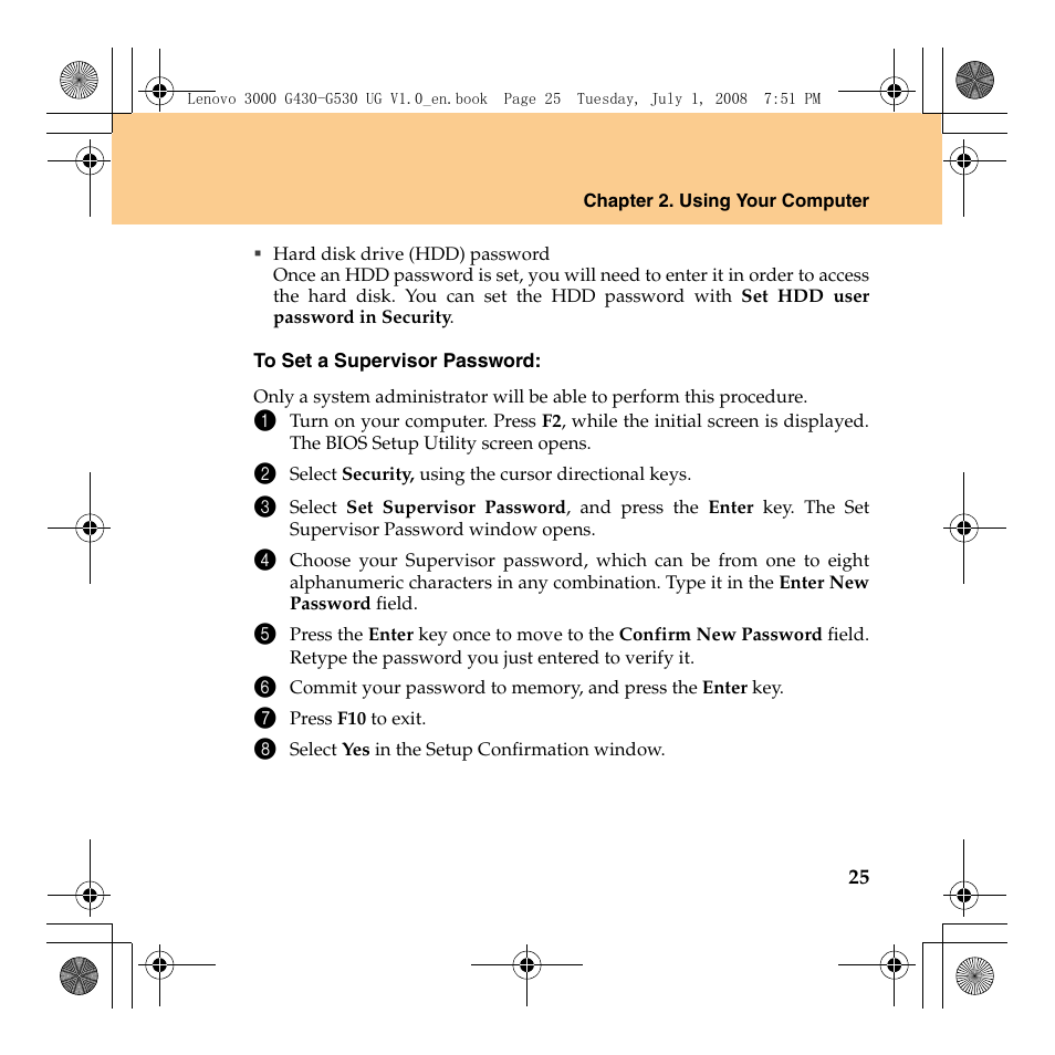 Lenovo 3000 G530 User Manual | Page 33 / 138