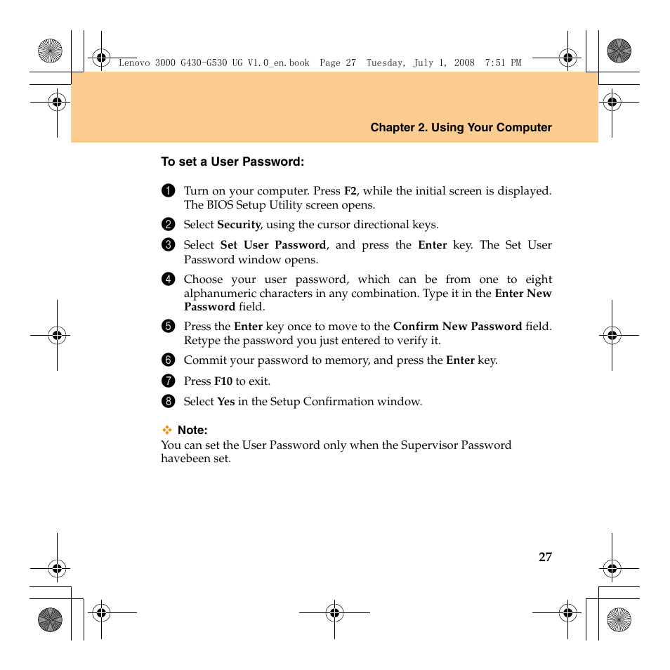 Lenovo 3000 G530 User Manual | Page 35 / 138