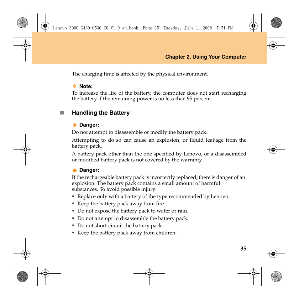 Lenovo 3000 G530 User Manual | Page 43 / 138