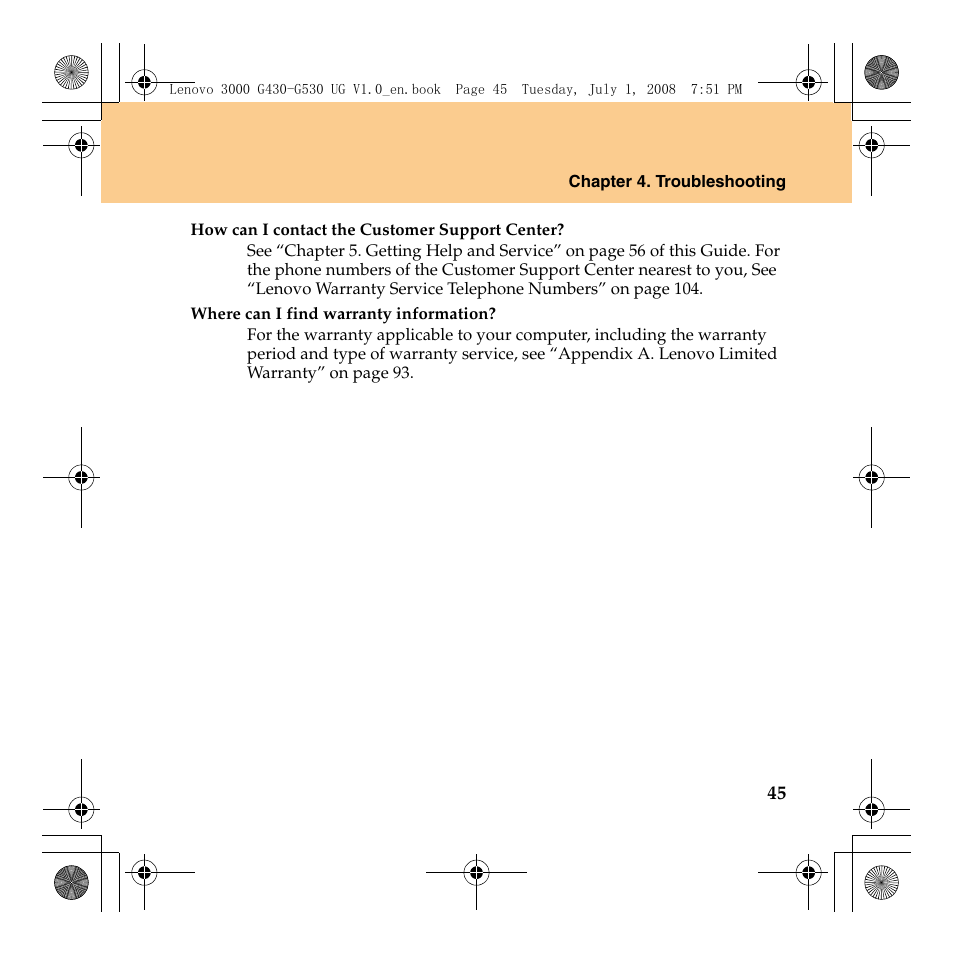 Lenovo 3000 G530 User Manual | Page 53 / 138