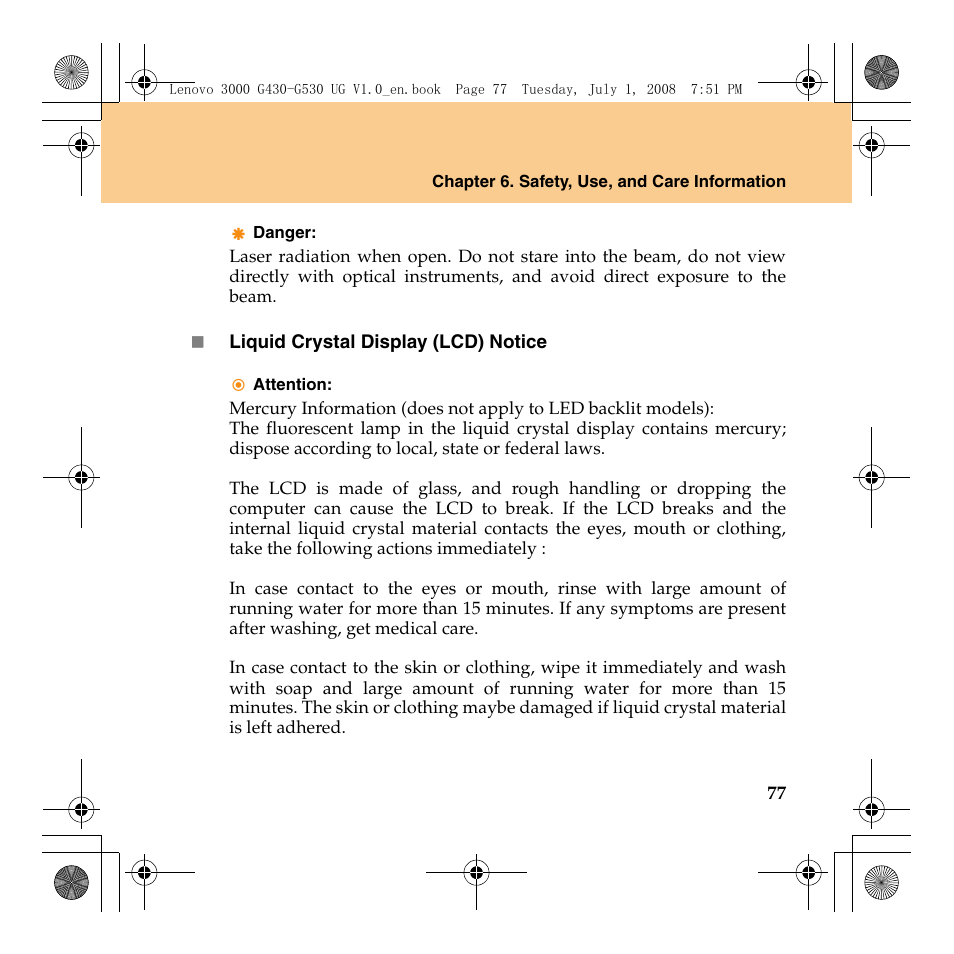 Lenovo 3000 G530 User Manual | Page 85 / 138