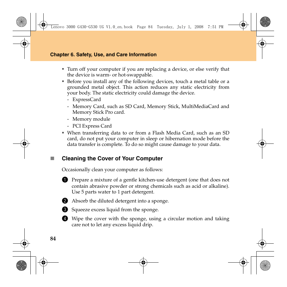 Lenovo 3000 G530 User Manual | Page 92 / 138