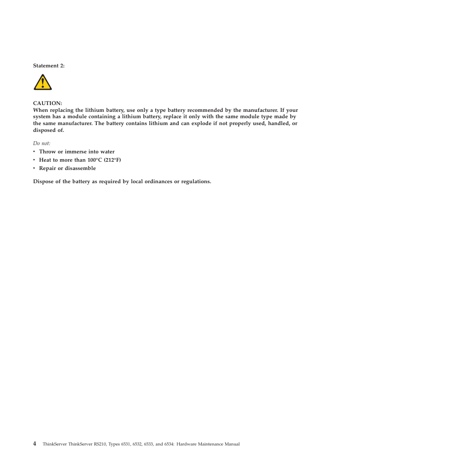 Lenovo THINKSERVER RS210 User Manual | Page 12 / 244