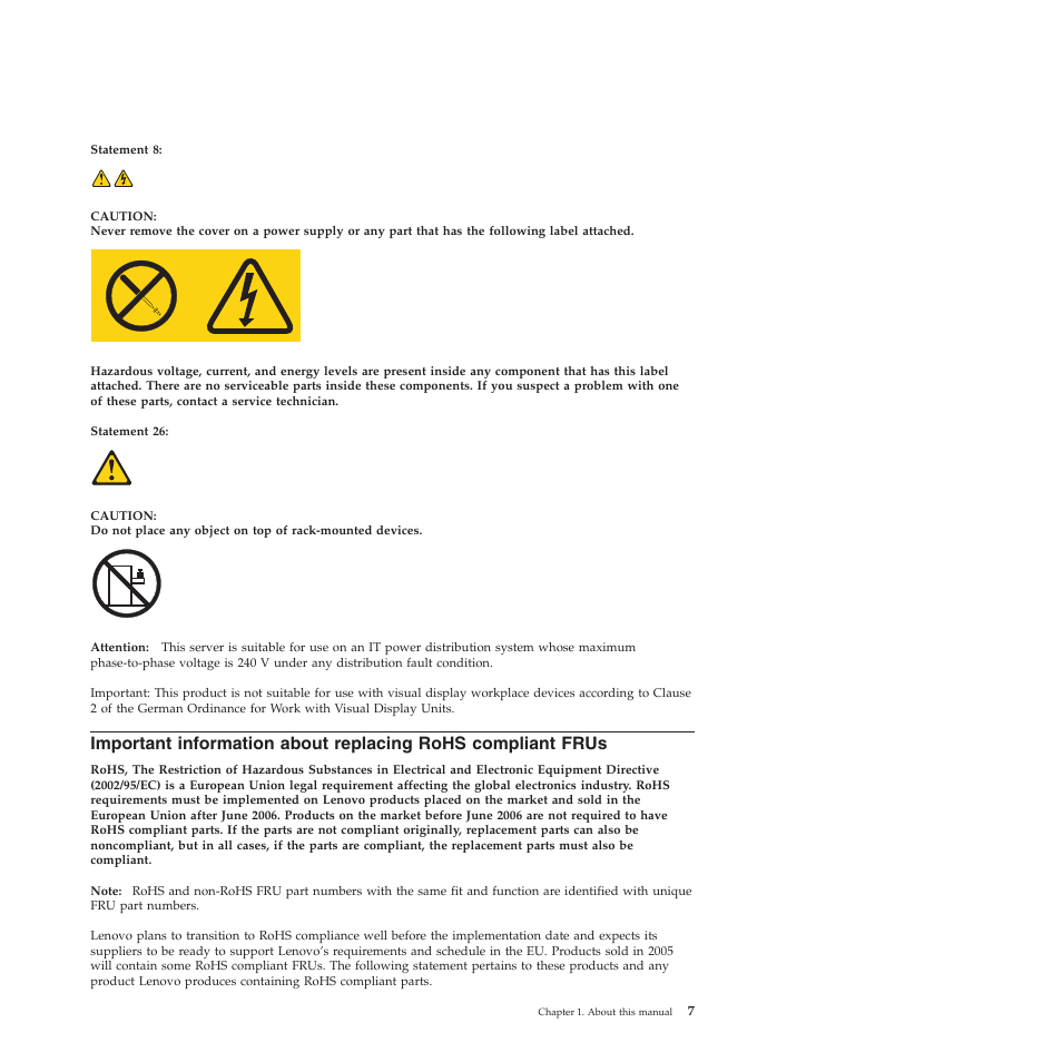 Lenovo THINKSERVER RS210 User Manual | Page 15 / 244