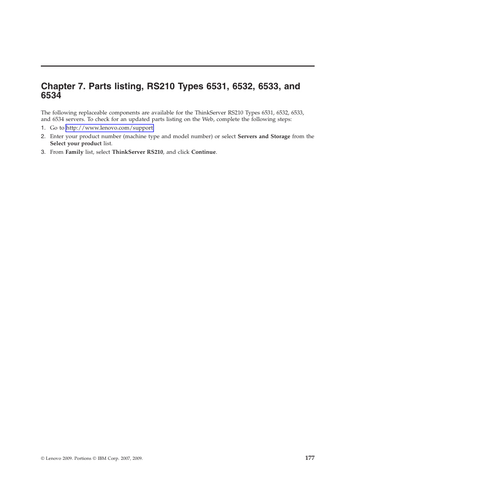 Lenovo THINKSERVER RS210 User Manual | Page 185 / 244