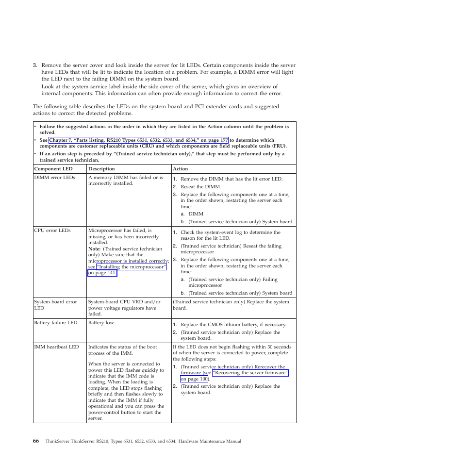 Lenovo THINKSERVER RS210 User Manual | Page 74 / 244