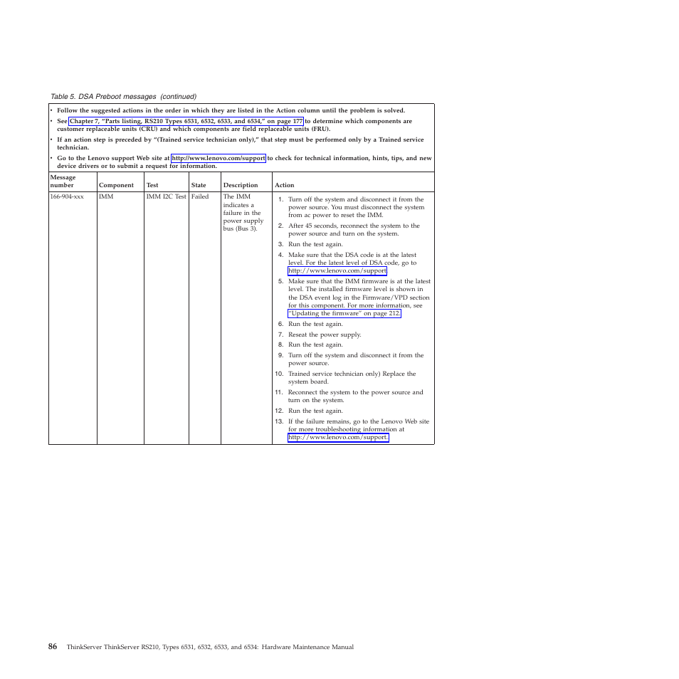 Lenovo THINKSERVER RS210 User Manual | Page 94 / 244