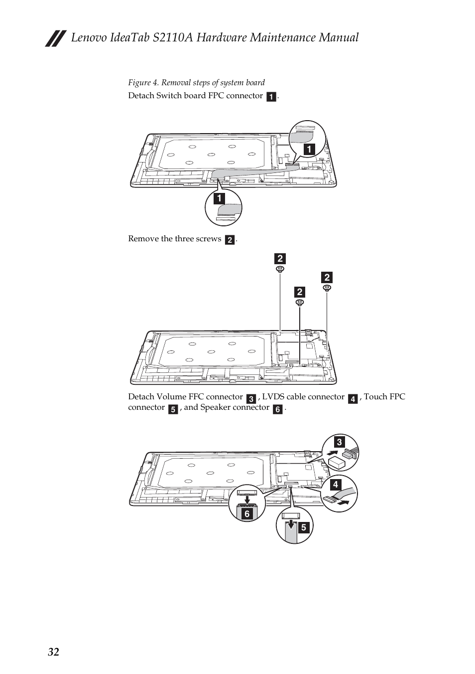 Lenovo ideatab s2110a hardware maintenance manual | Lenovo S2110A User Manual | Page 36 / 46