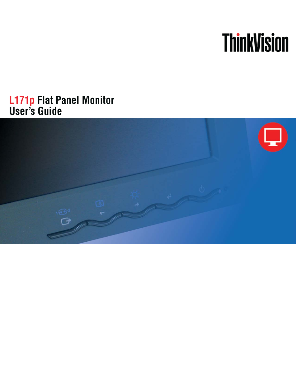 Lenovo L171p User Manual | 34 pages