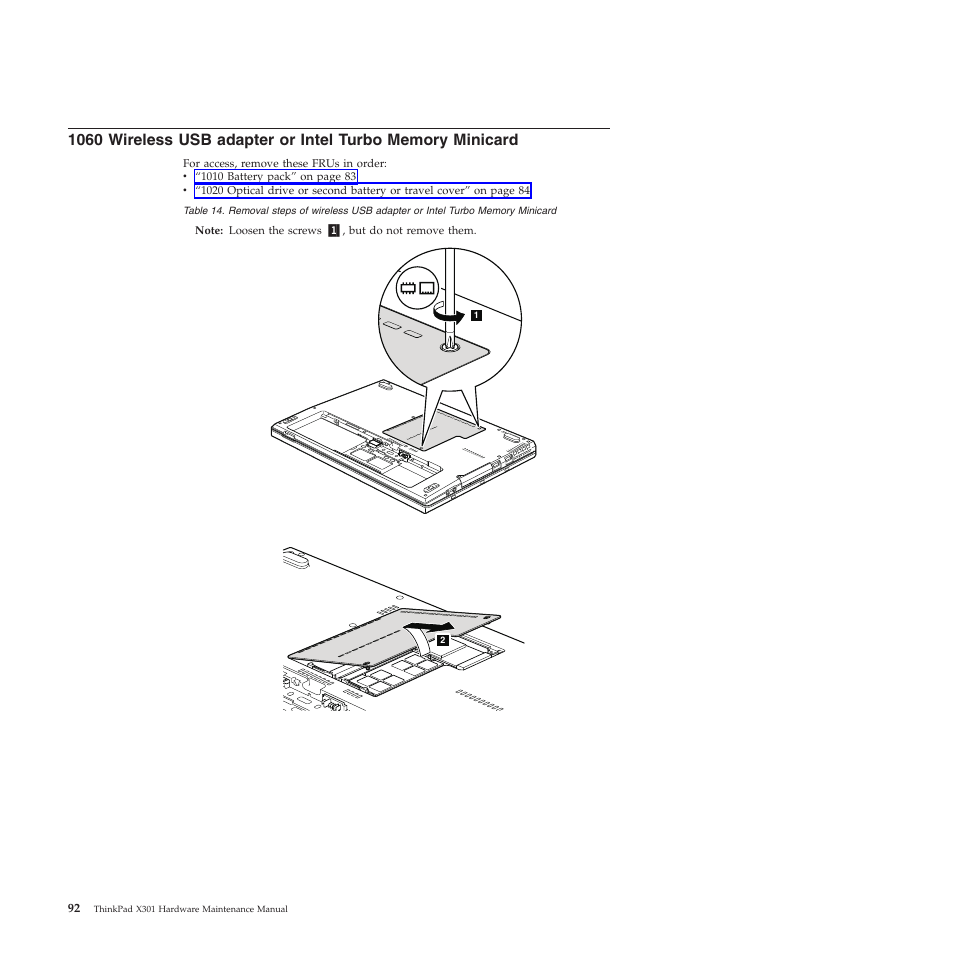 Lenovo X301 User Manual | Page 100 / 180