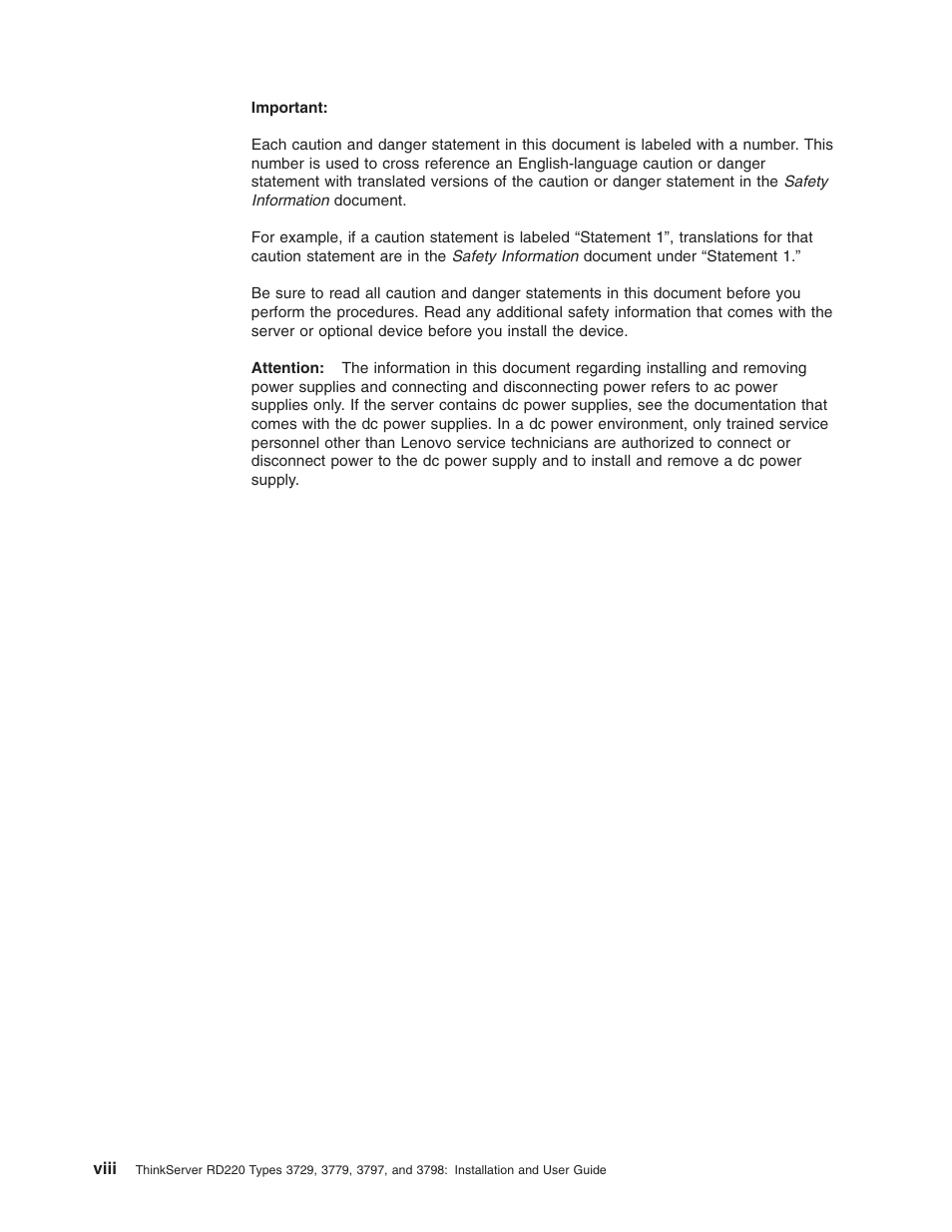 Lenovo 3797 User Manual | Page 10 / 188