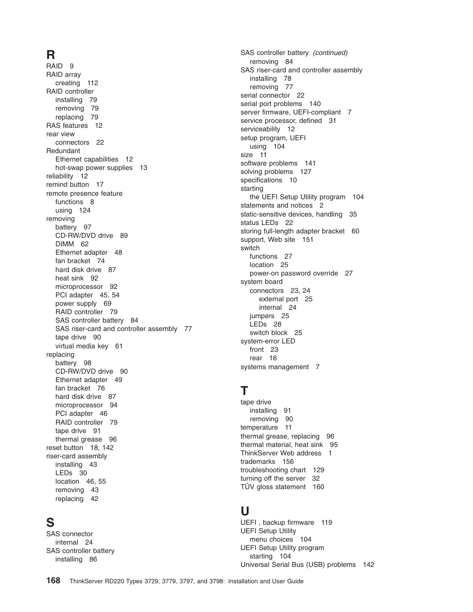 Lenovo 3797 User Manual | Page 184 / 188