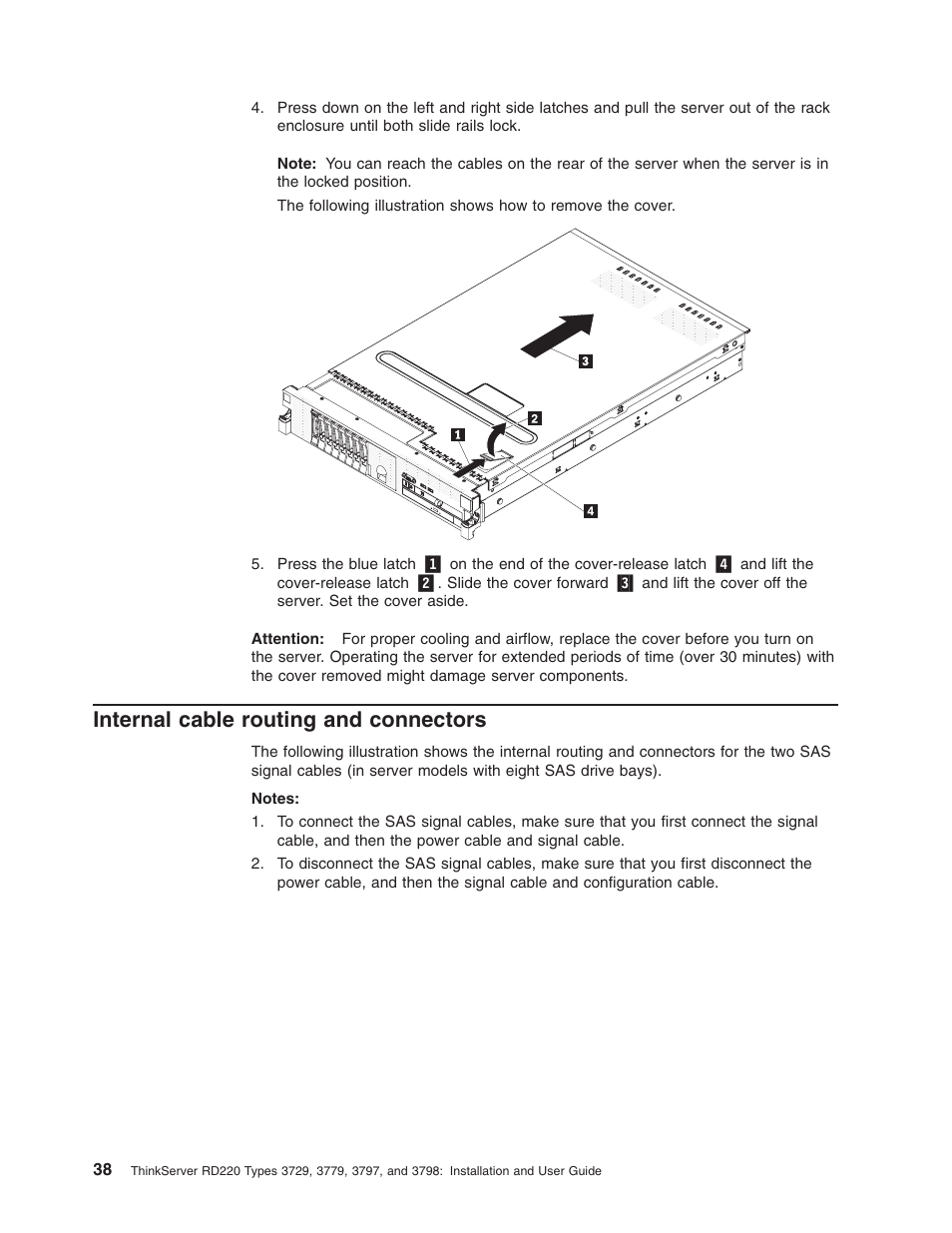 Internal cable routing and connectors, Internal, Cable | Routing, Connectors | Lenovo 3797 User Manual | Page 54 / 188