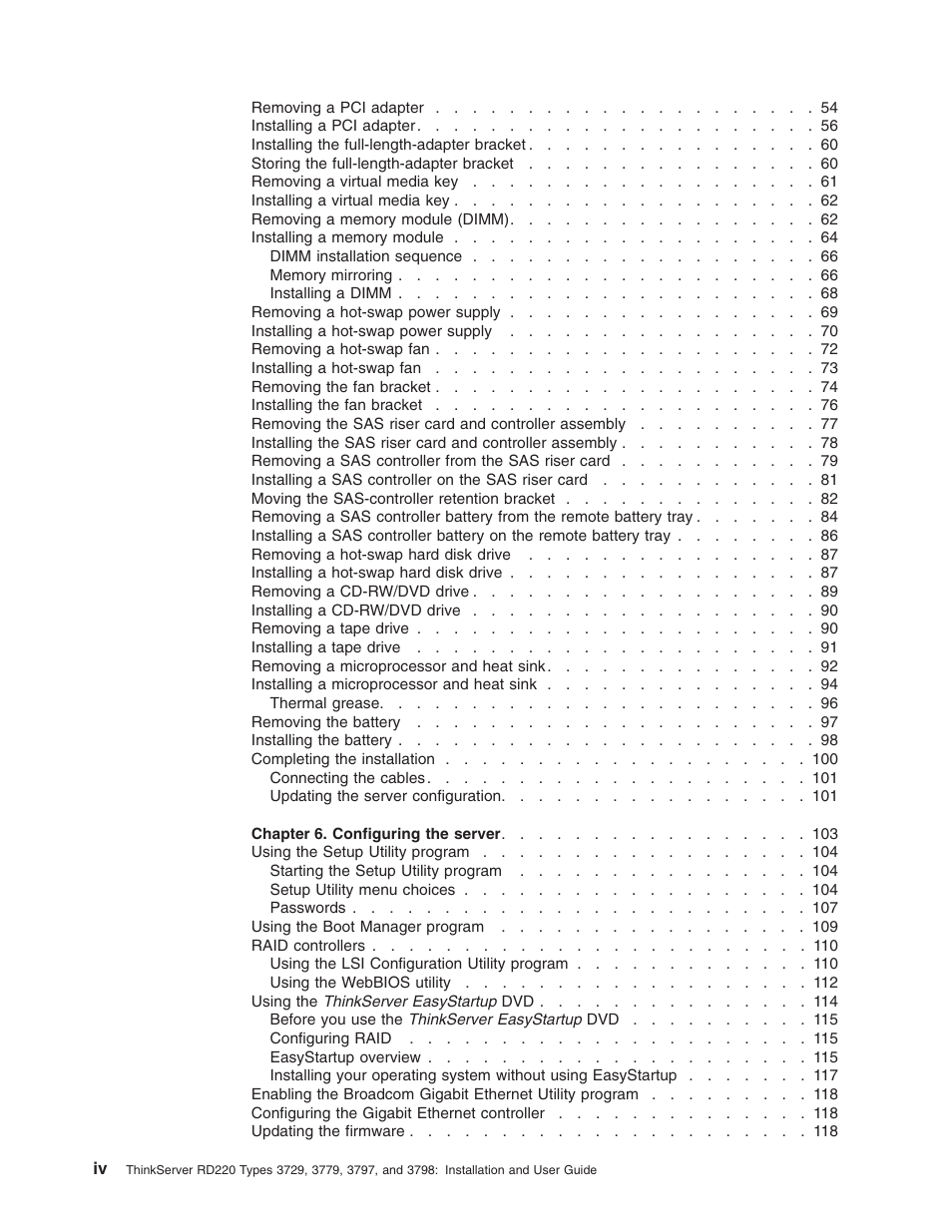 Lenovo 3797 User Manual | Page 6 / 188
