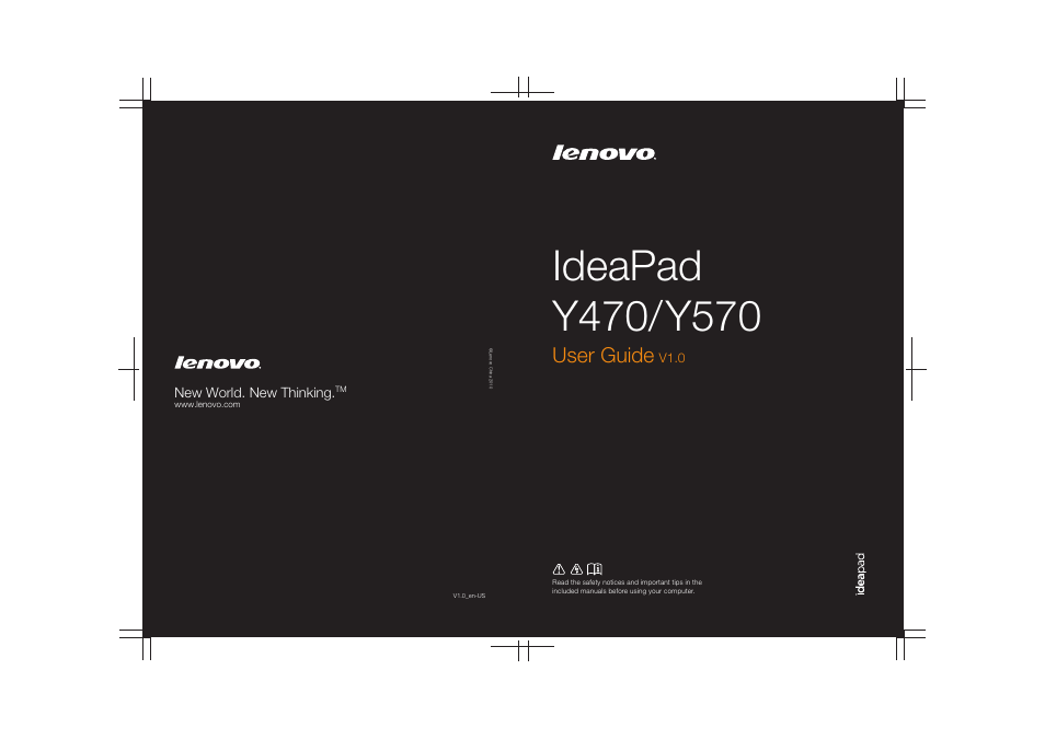 Lenovo IDEAPAD Y570 User Manual | 51 pages